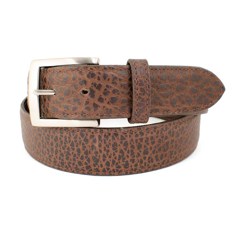 1 1/2" Bison Leather Belt - Image 2