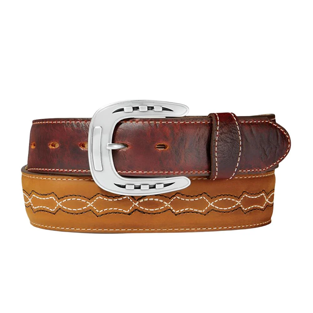 Tony Lama Maverick Bison Belt