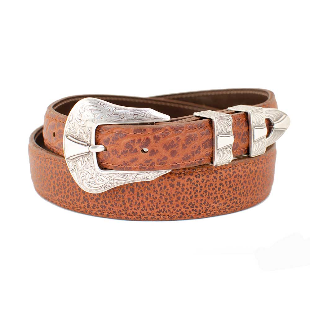 1 1/4" American Bison Leather Belt - Image 3