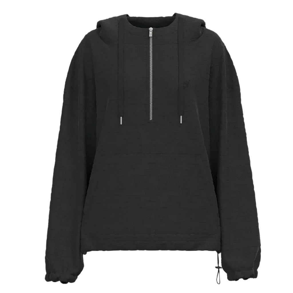 Hooey Women's 1/4 Zip Mazatlan Hoodie - Black