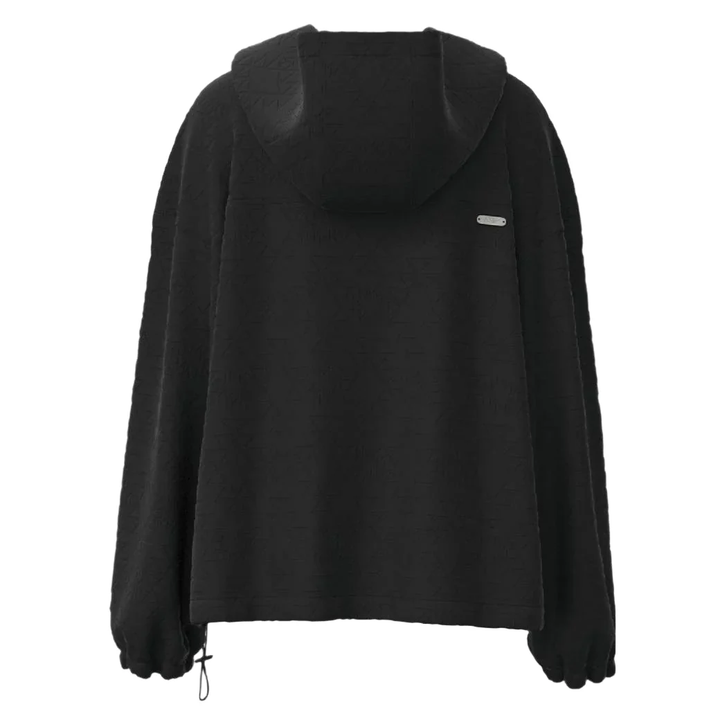 Hooey Women's 1/4 Zip Mazatlan Hoodie - Black - Image 2