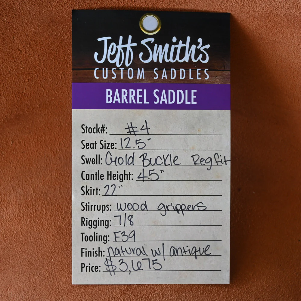 12.5" JEFF SMITH YOTUH BARREL SADDLE - Image 3