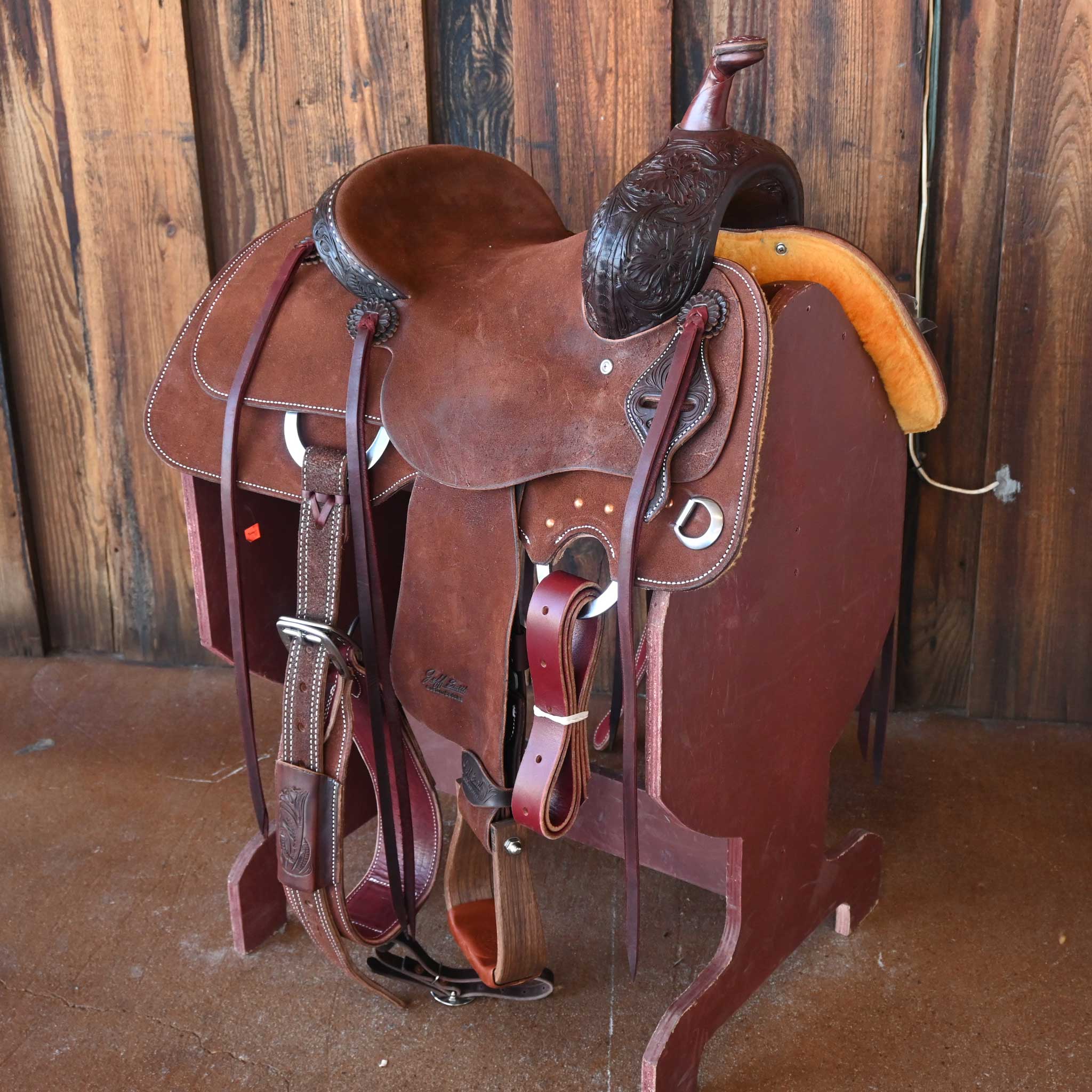 12.5" JEFF SMITH JUNIOR BUSTER WELCH CUTTING SADDLE