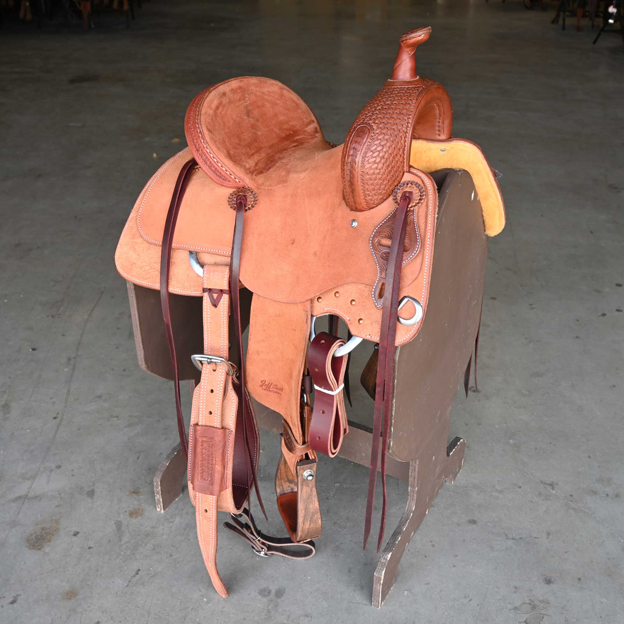 12.5" JEFF SMITH BUSTER WELCH JUNIOR CUTTING SADDLE