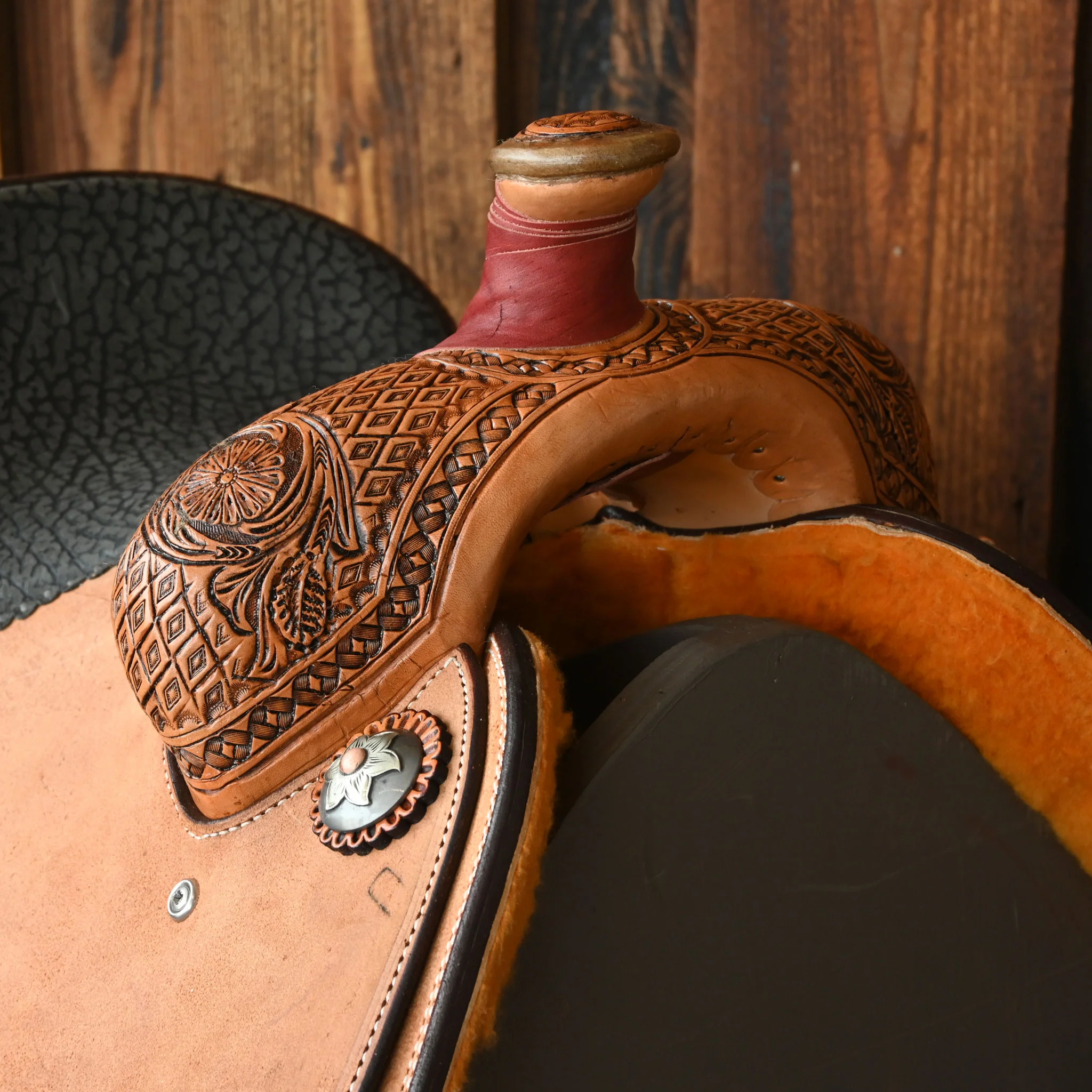 12.5" TESKEY'S CALF ROPING SADDLE - Image 2