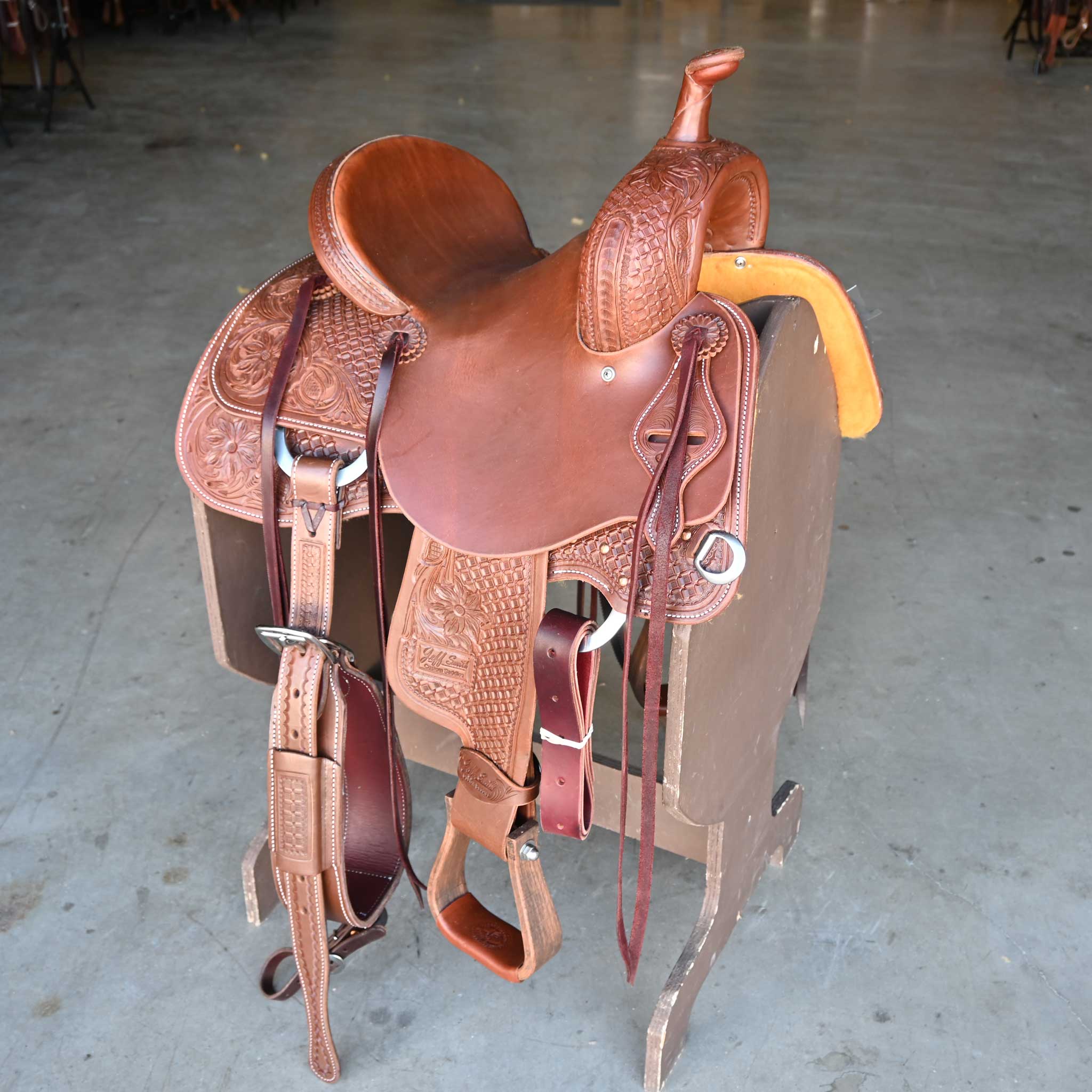 12" JEFF SMITH BUSTER WELCH JUNIOR CUTTING SADDLE