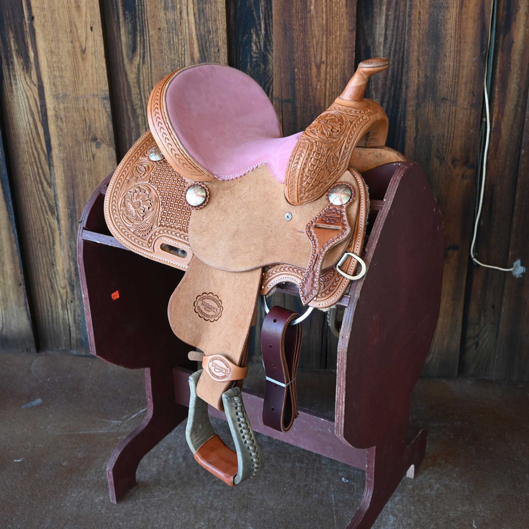 12" TESKEY'S YOUTH BARREL SADDLE