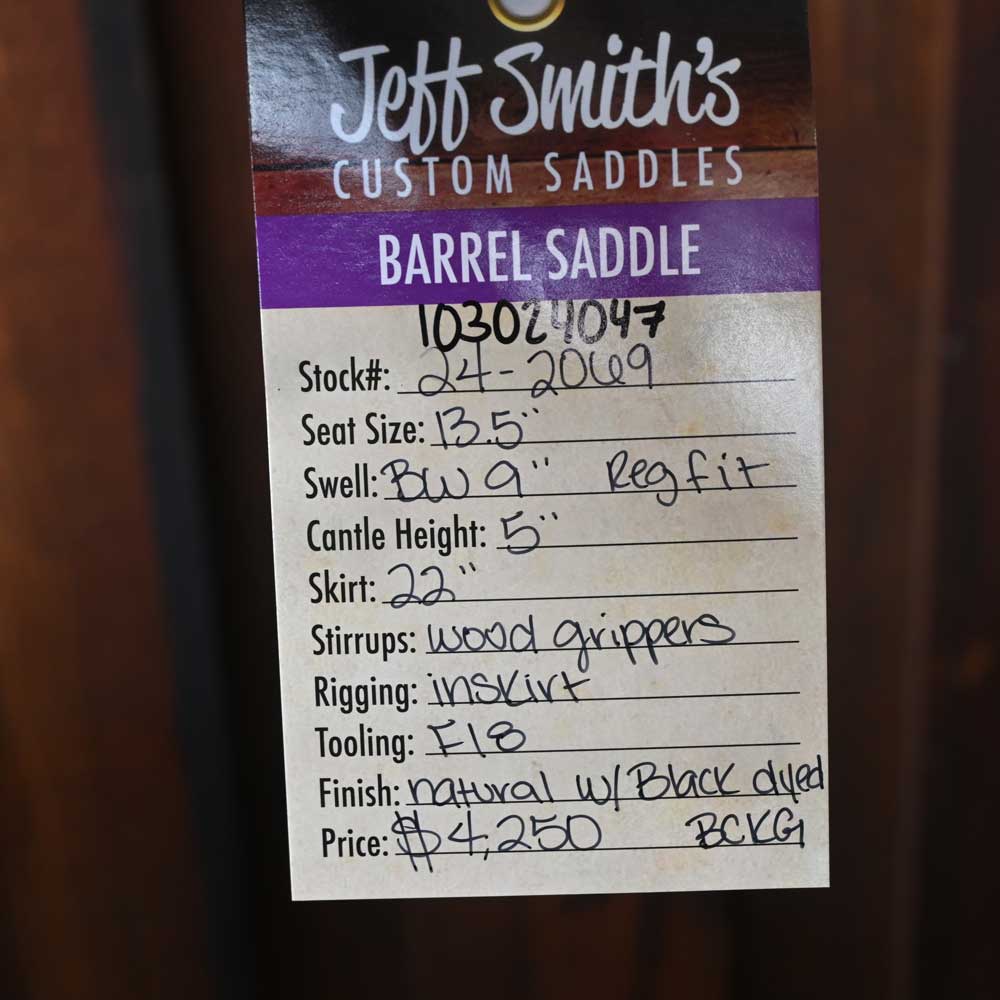 13.5" JEFF SMITH BARREL SADDLE - Image 3