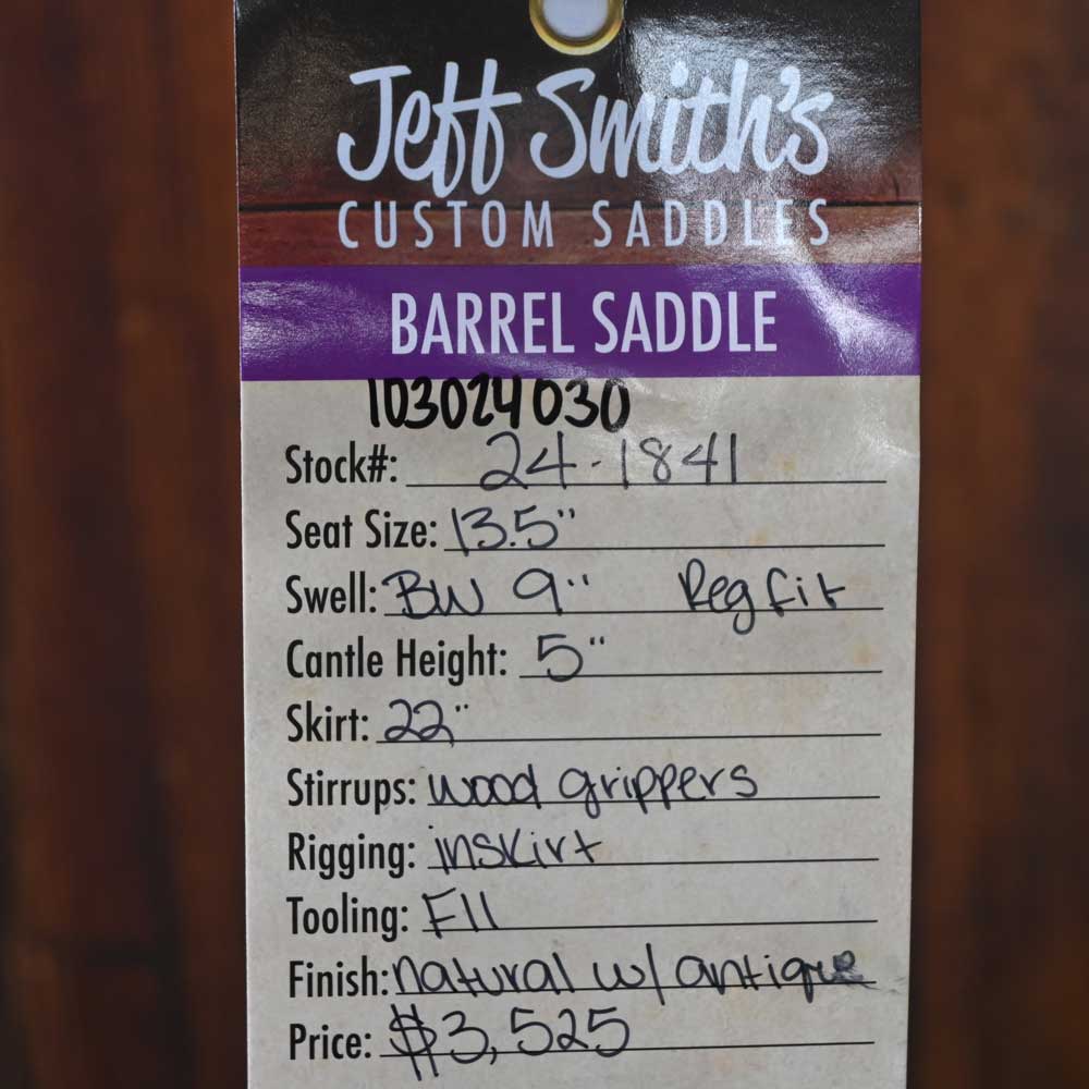 13.5" JEFF SMITH BARREL SADDLE - Image 3
