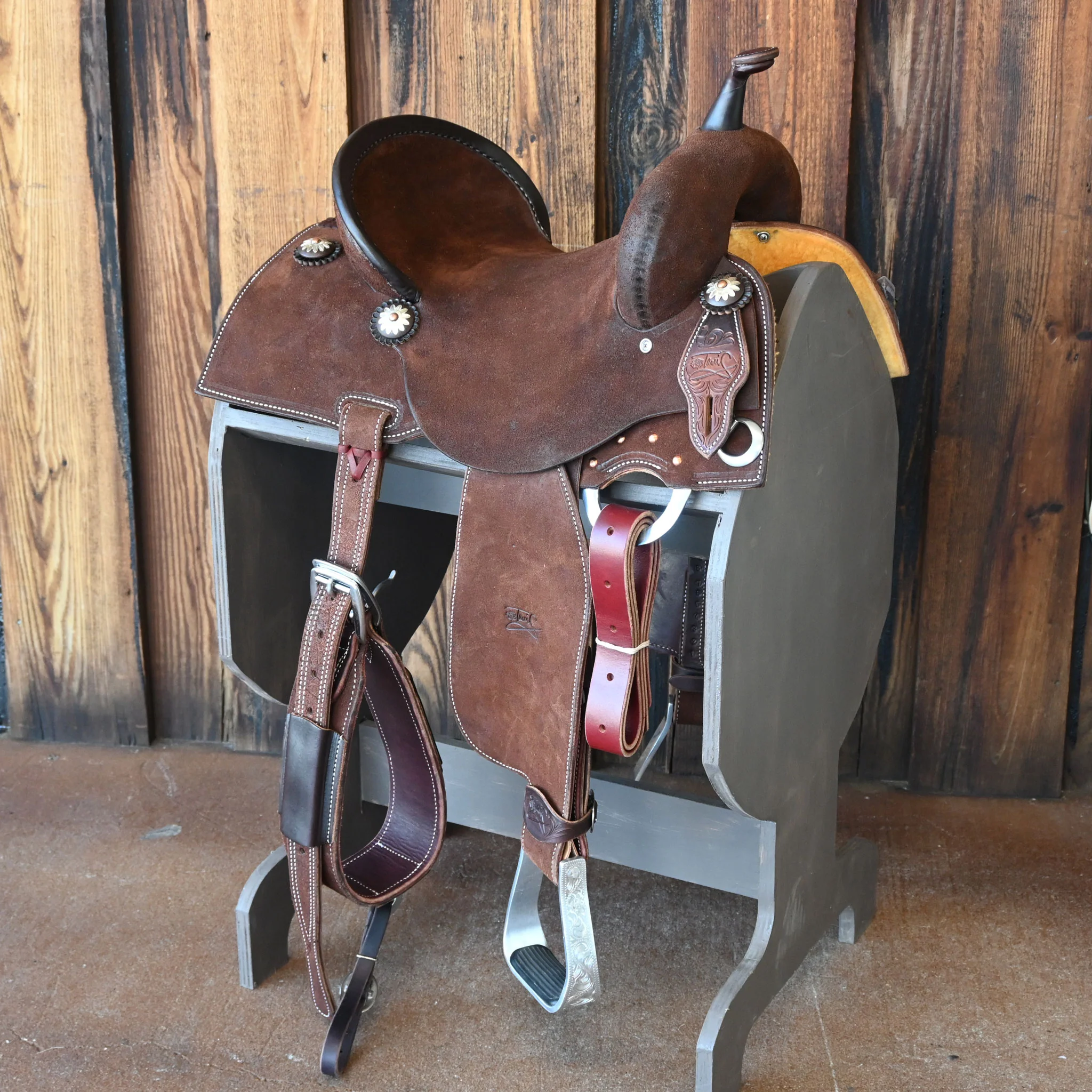 13.5" JEFF SMITH TAMI SEMAS BARREL SADDLE