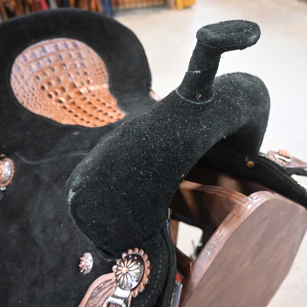 13.5" SEVEN LIGHTWEIGHT NEOPRENE BARREL SADDLE - Image 2