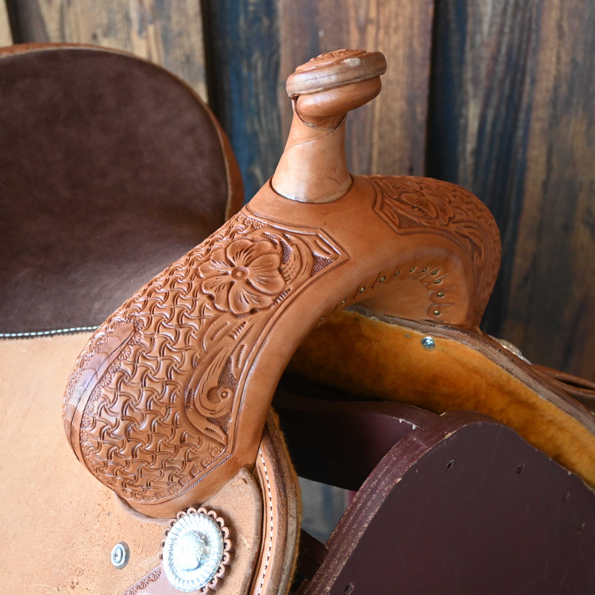 13.5" TESKEY'S COMPETITION SERIES BARREL SADDLE - Image 2
