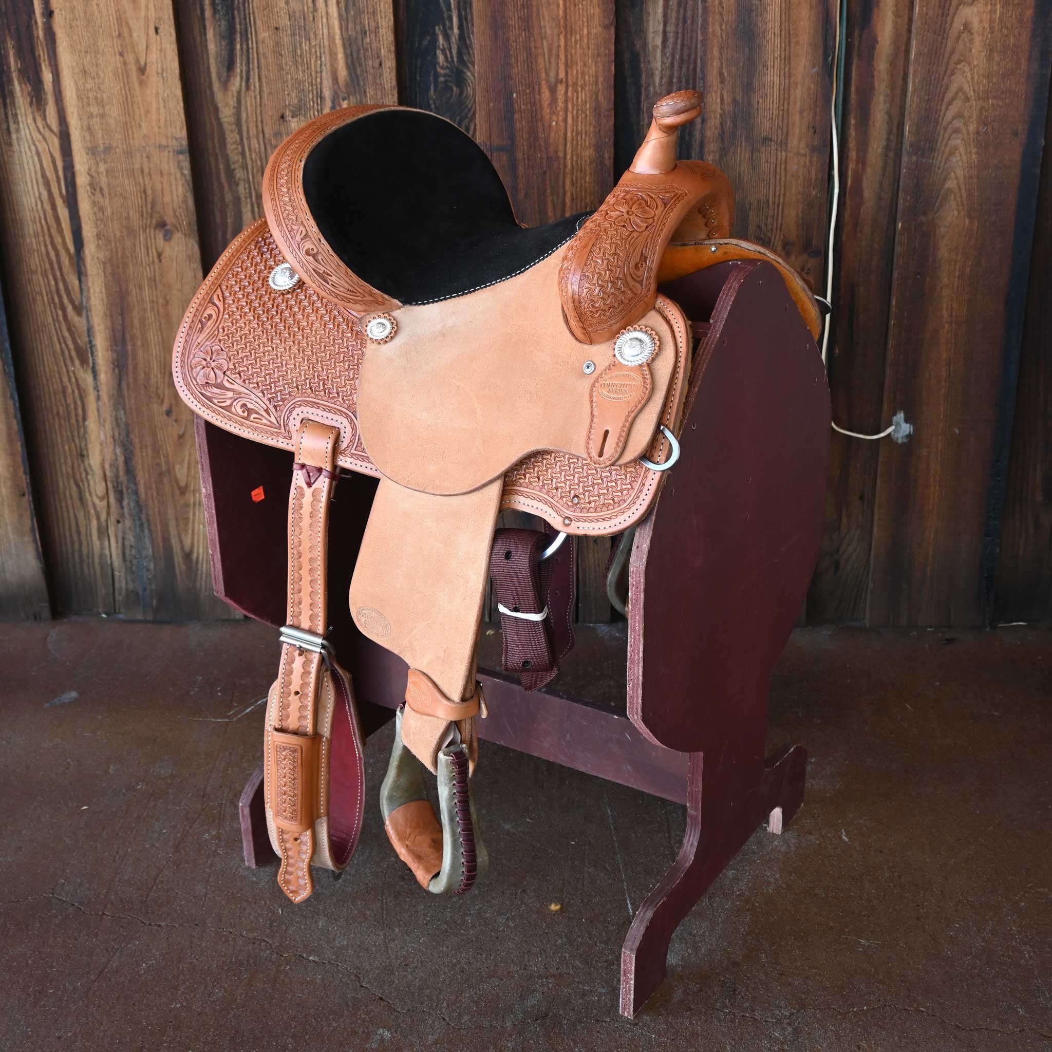 13.5" TESKEY'S COMPETITION SERIES BARREL SADDLE