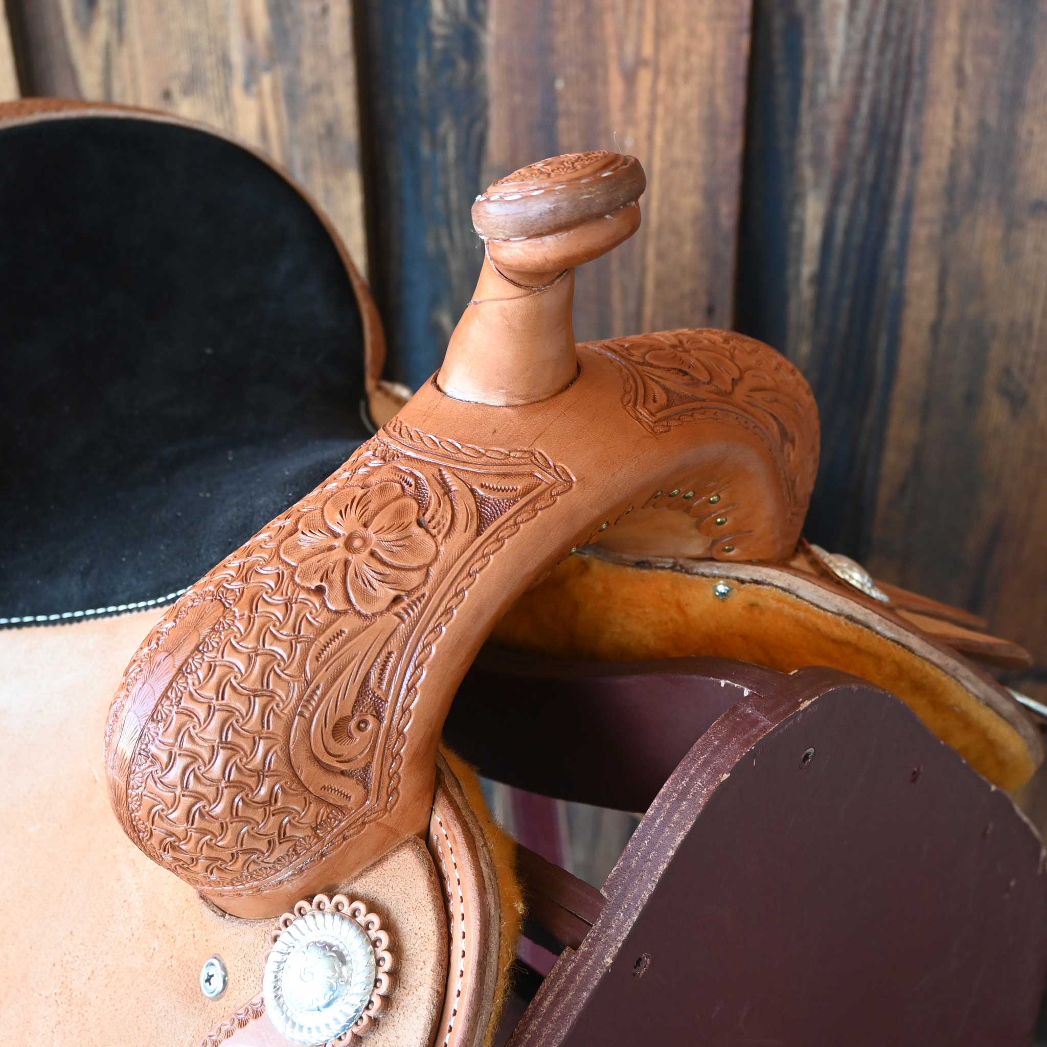 13.5" TESKEY'S COMPETITION SERIES BARREL SADDLE - Image 2
