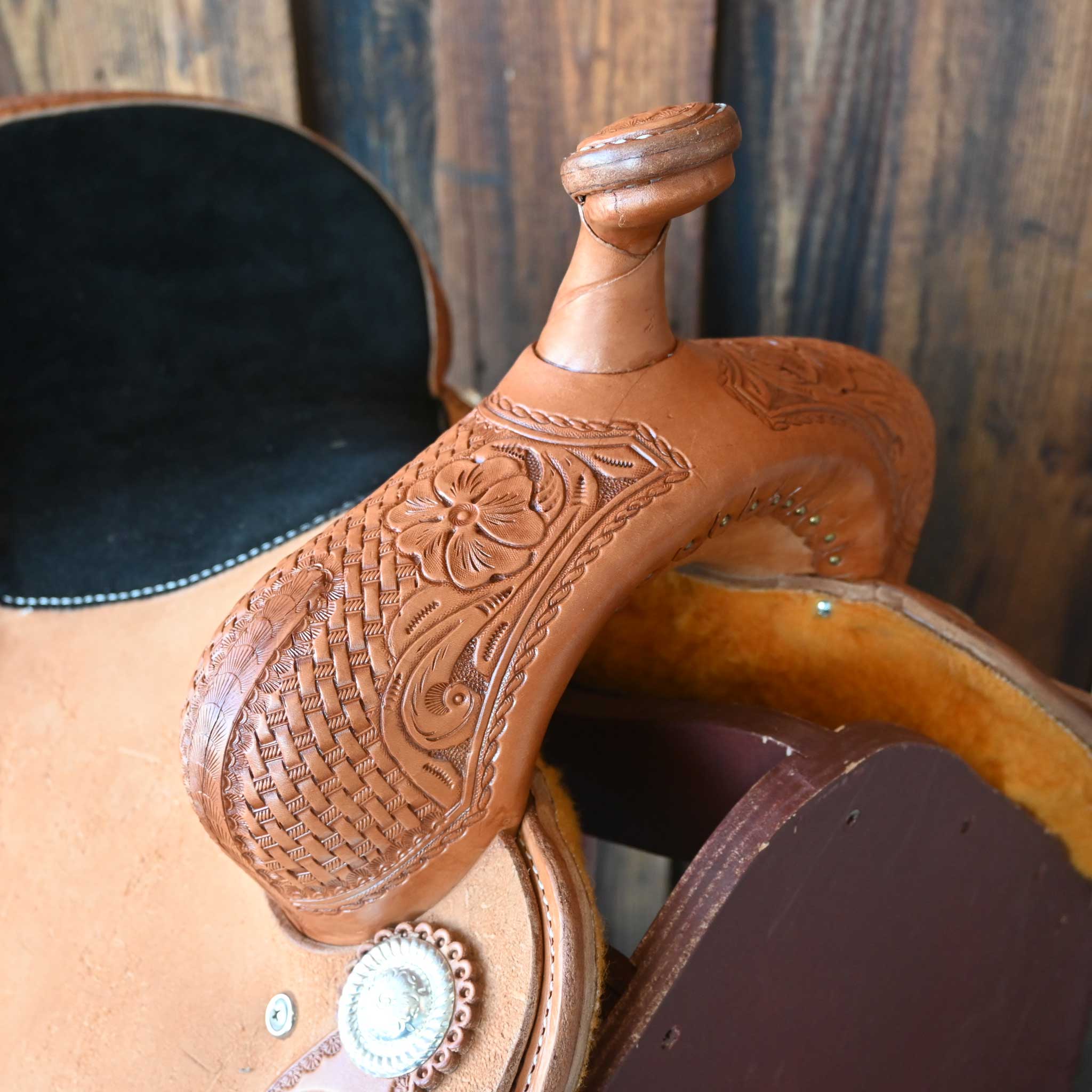 13.5" TESKEY'S COMPETITION SERIES BARREL SADDLE - Image 2