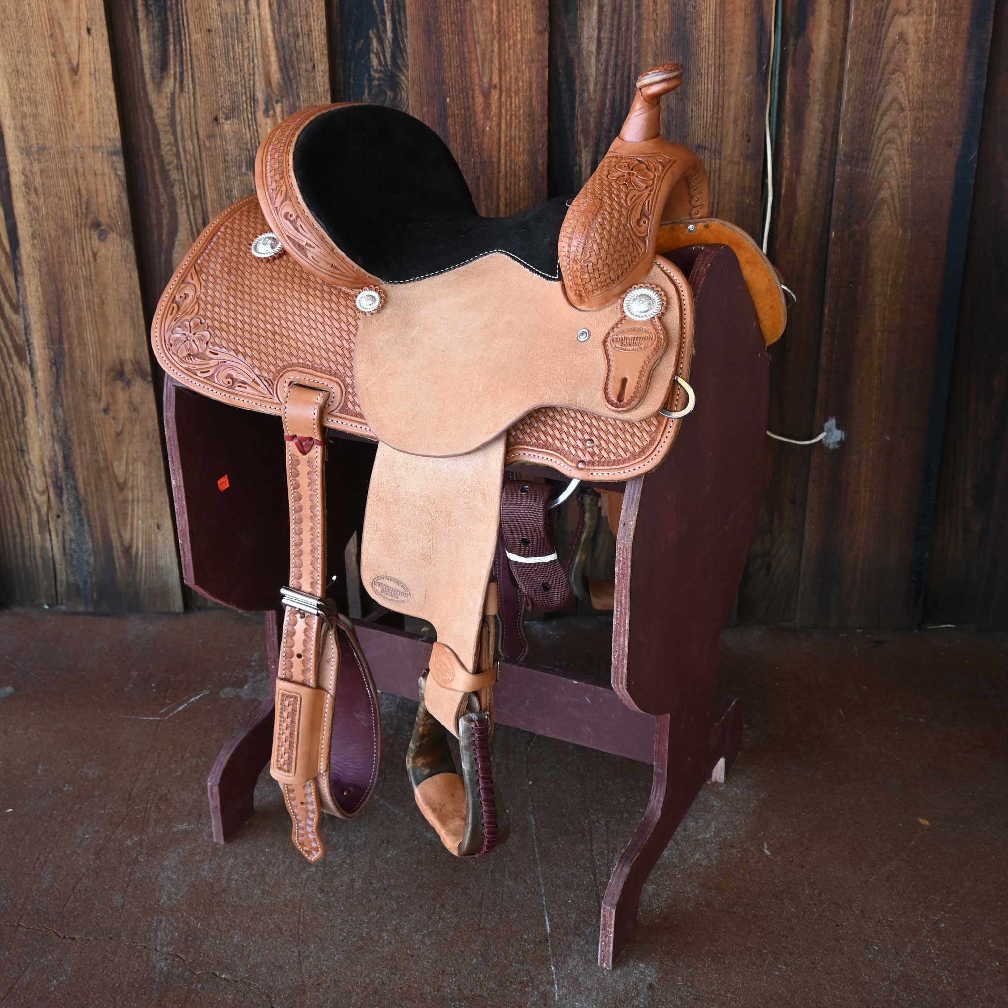 13.5" TESKEY'S COMPETITION SERIES BARREL SADDLE