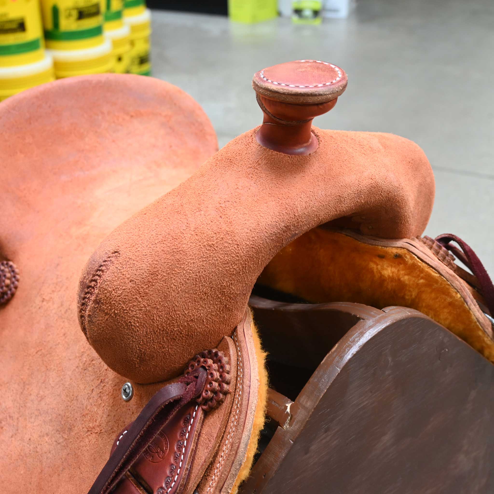 13.5" TESKEY'S STRIP DOWN RANCH SADDLE - Image 2