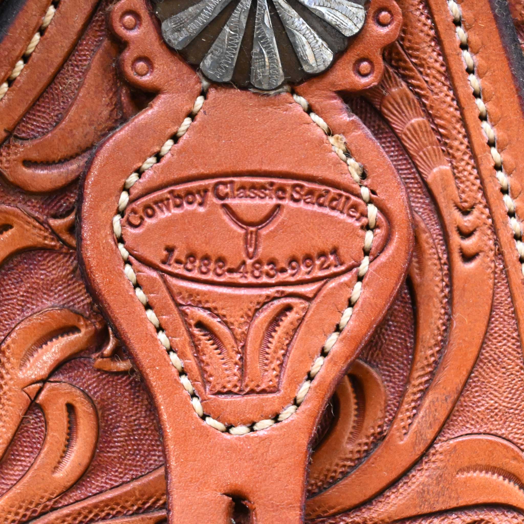 13.5" USED COWBOY CLASSIC ALL AROUND SADDLE - Image 4