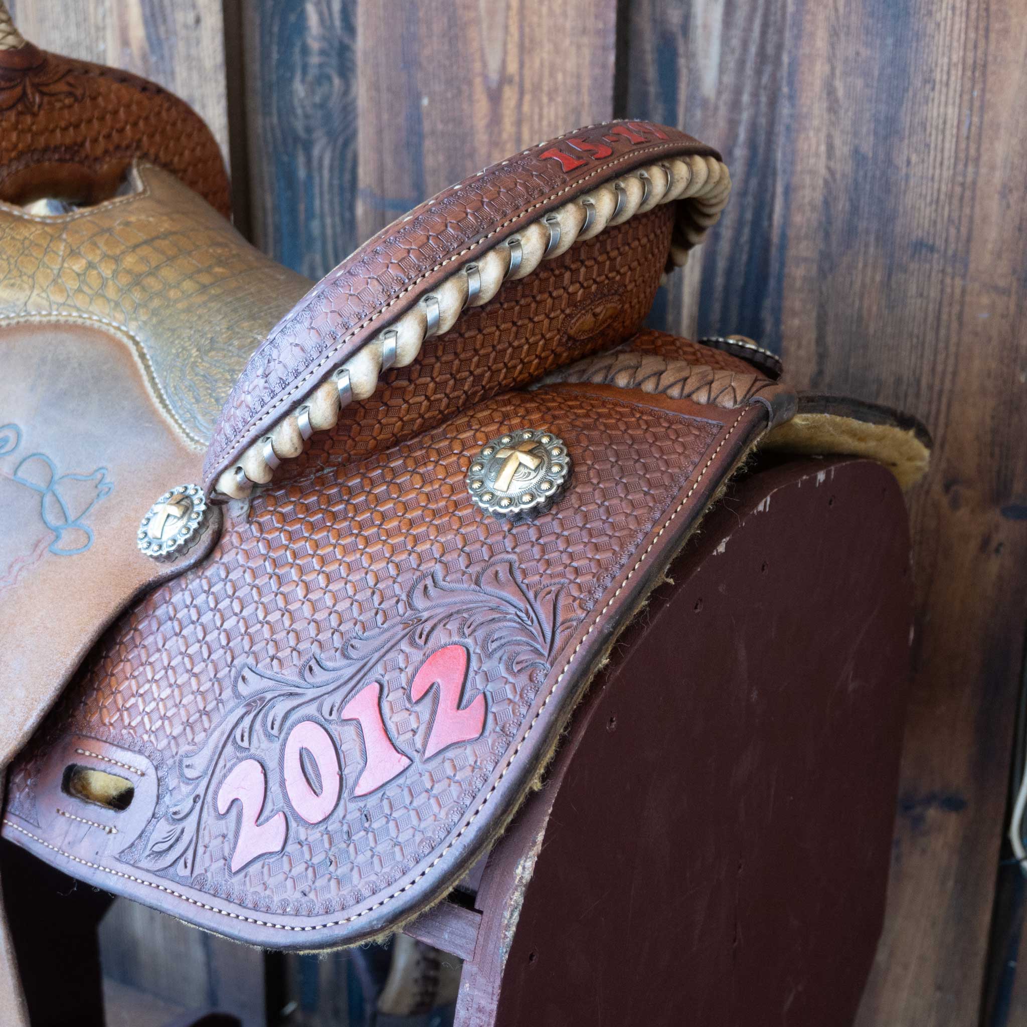 13.5" USED COWBOY CLASSIC BARREL SADDLE - Image 3
