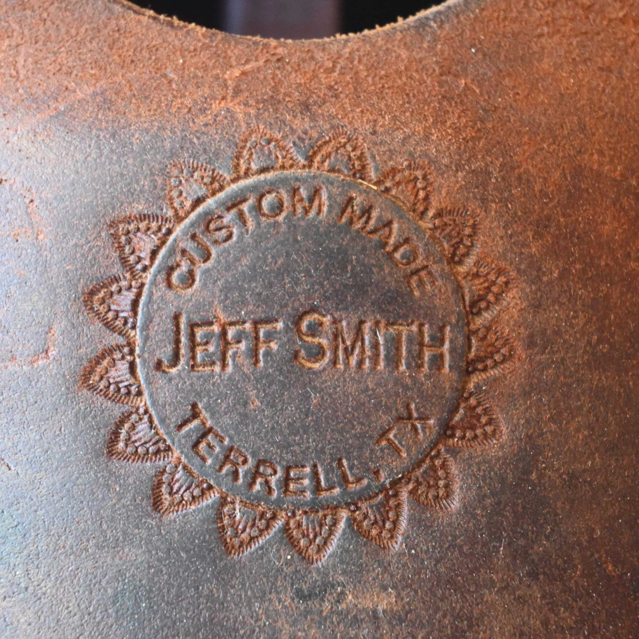 13.5" USED JEFF SMITH BARREL SADDLE - Image 4
