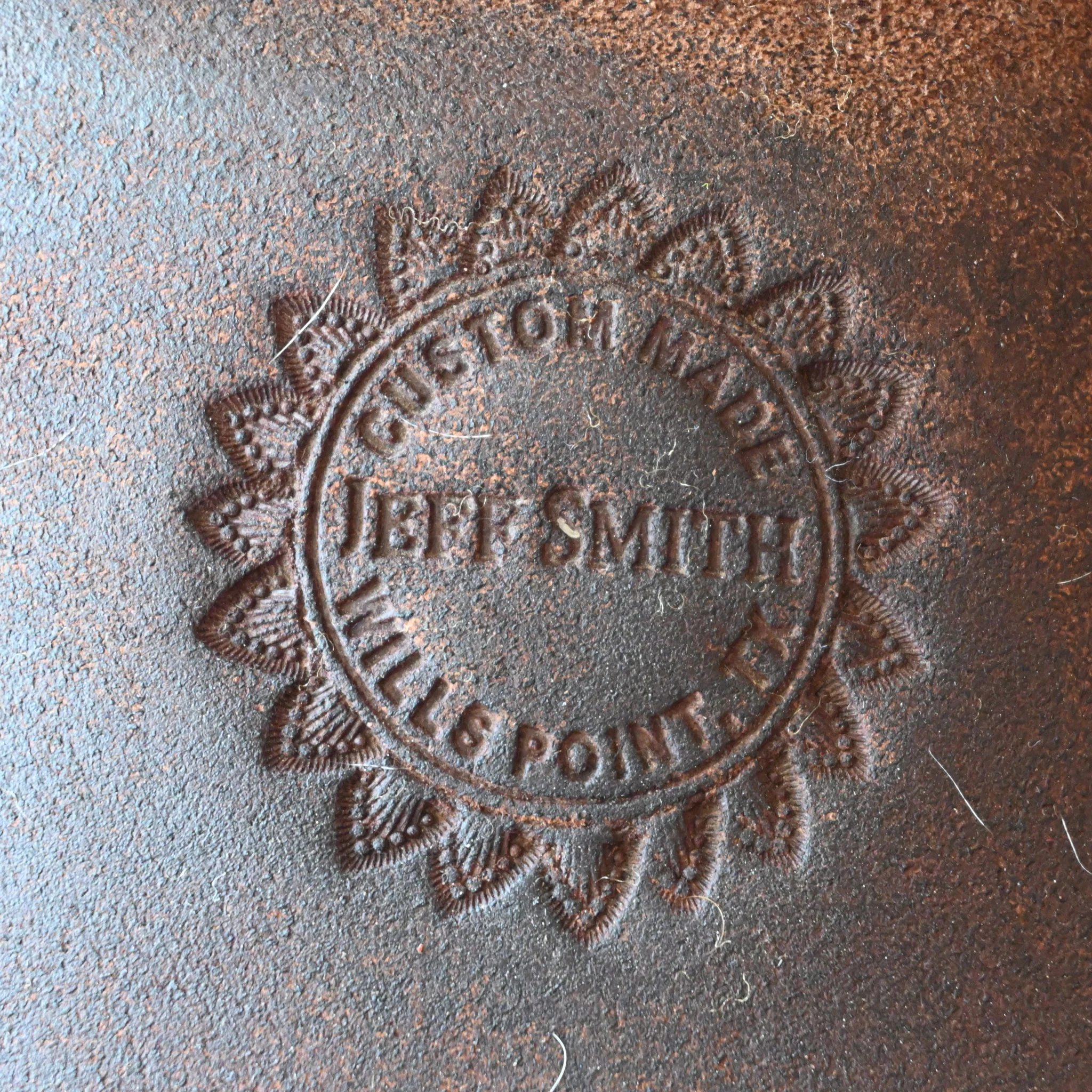 13.5" USED JEFF SMITH COWBOY SADDLE - Image 4