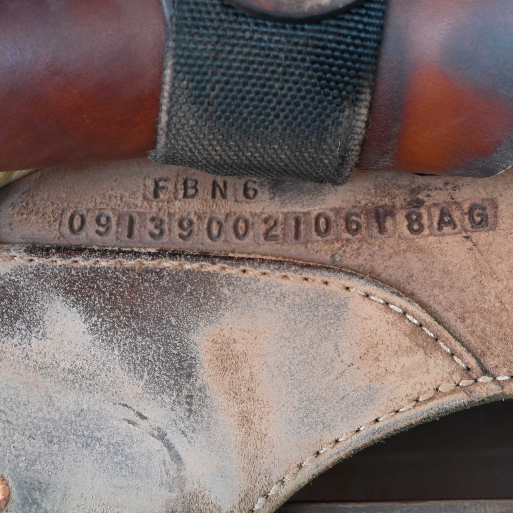 13.5" USED ROO HIDE BARREL SADDLE - Image 5