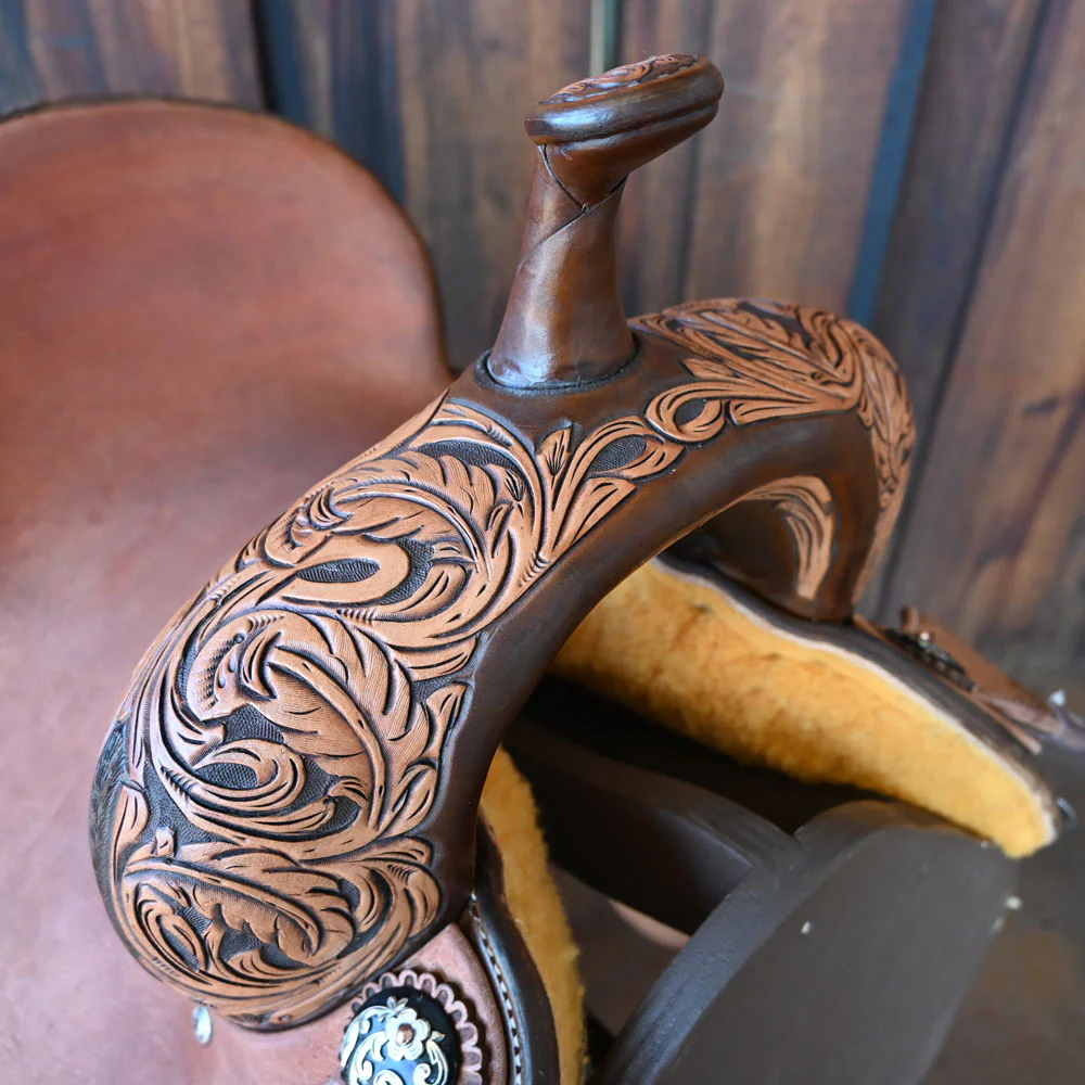 13" DEMO JEFF SMITH BARREL SADDLE - Image 2