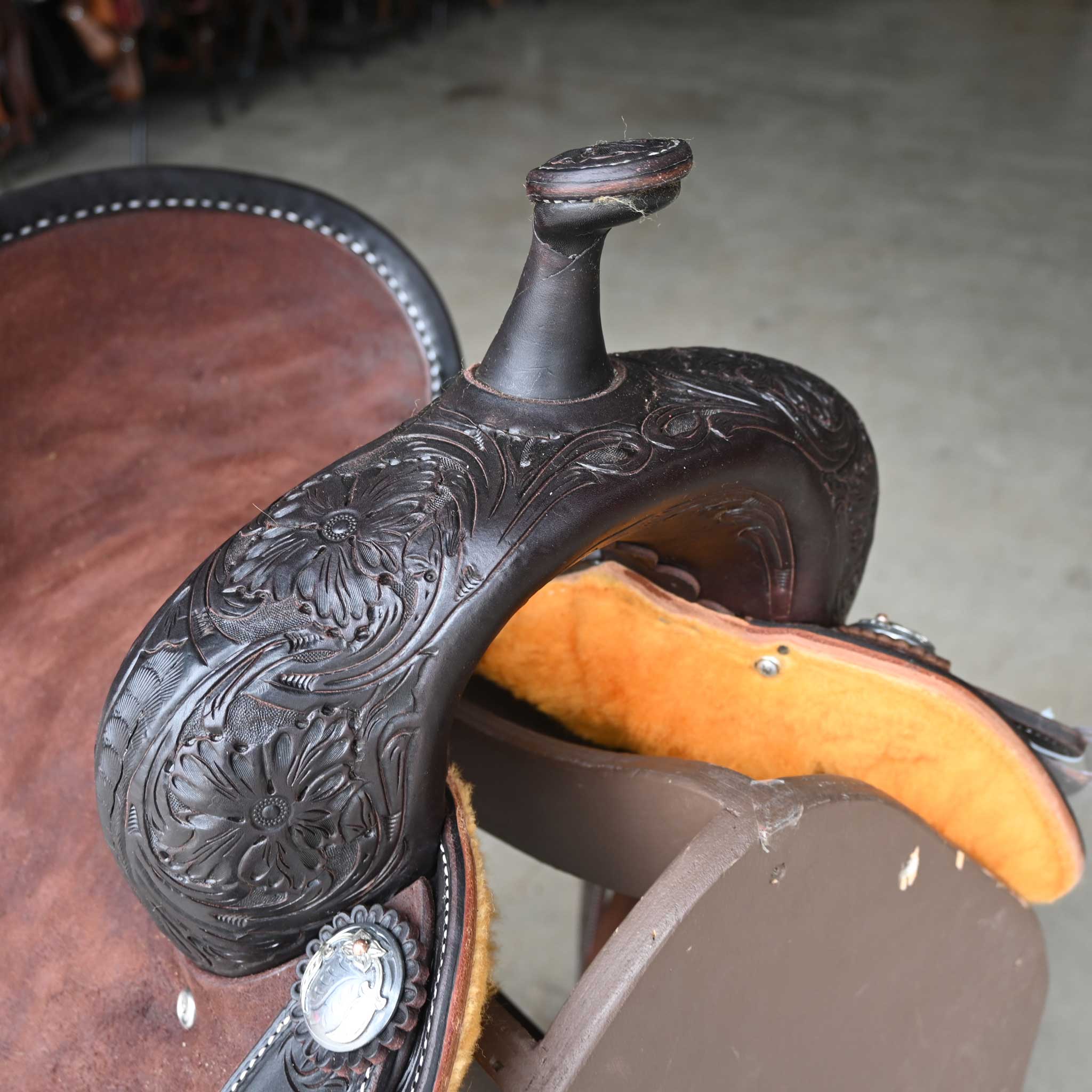 13" JEFF SMITH BARREL SADDLE - Image 2