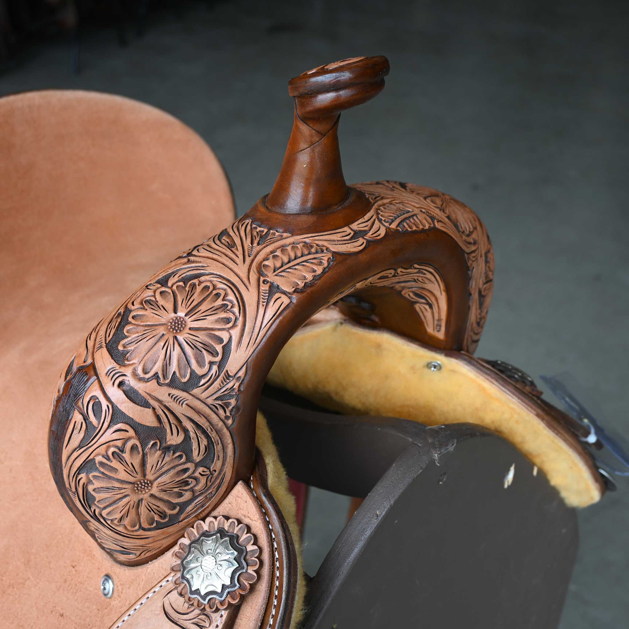 13" JEFF SMITH BARREL SADDLE - Image 2