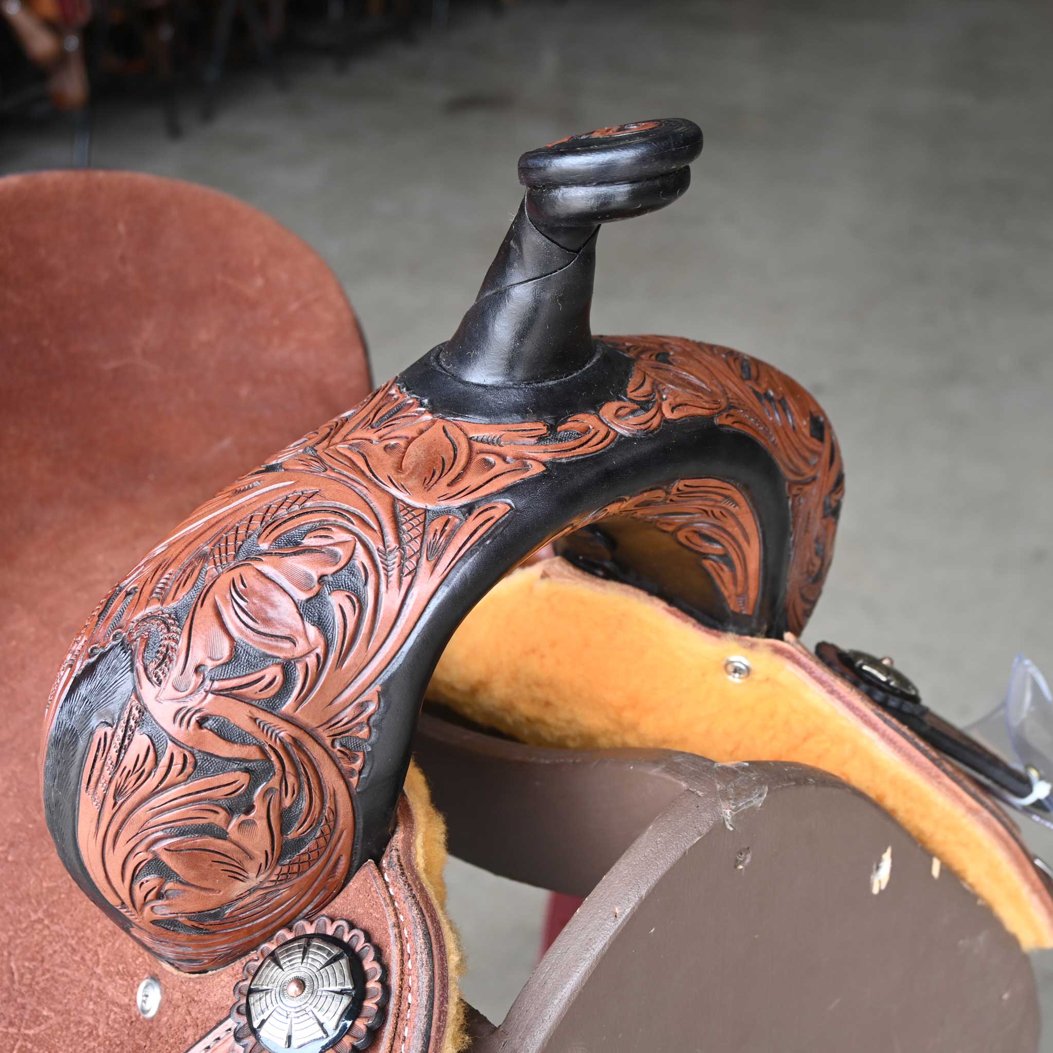 13" JEFF SMITH BARREL SADDLE - Image 2