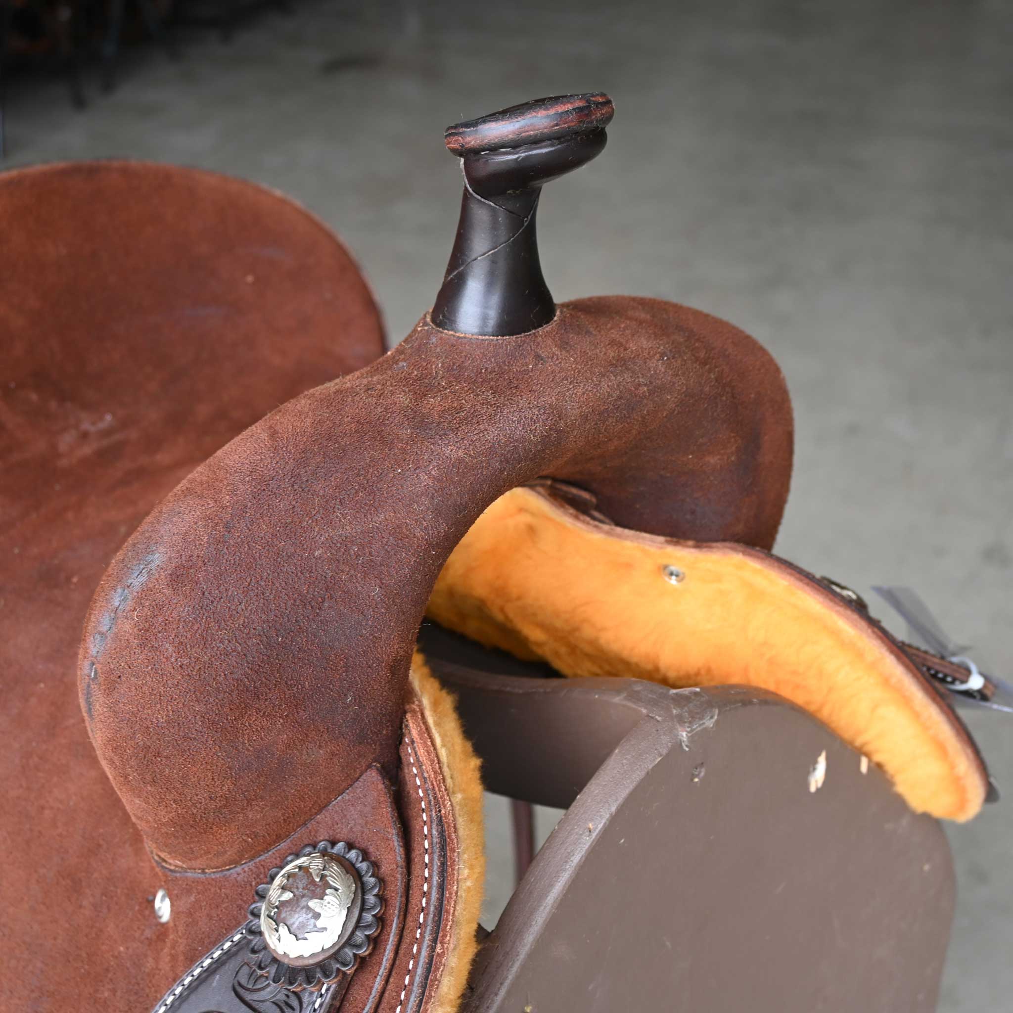 13" JEFF SMITH BARREL SADDLE - Image 2