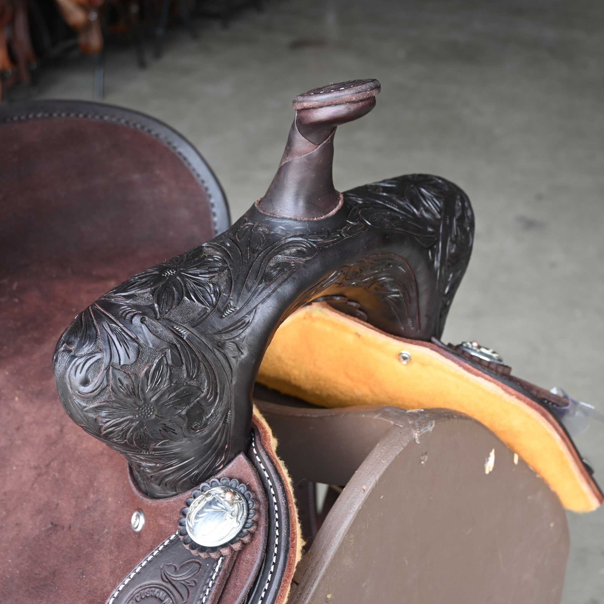 13" JEFF SMITH BARREL SADDLE - Image 2