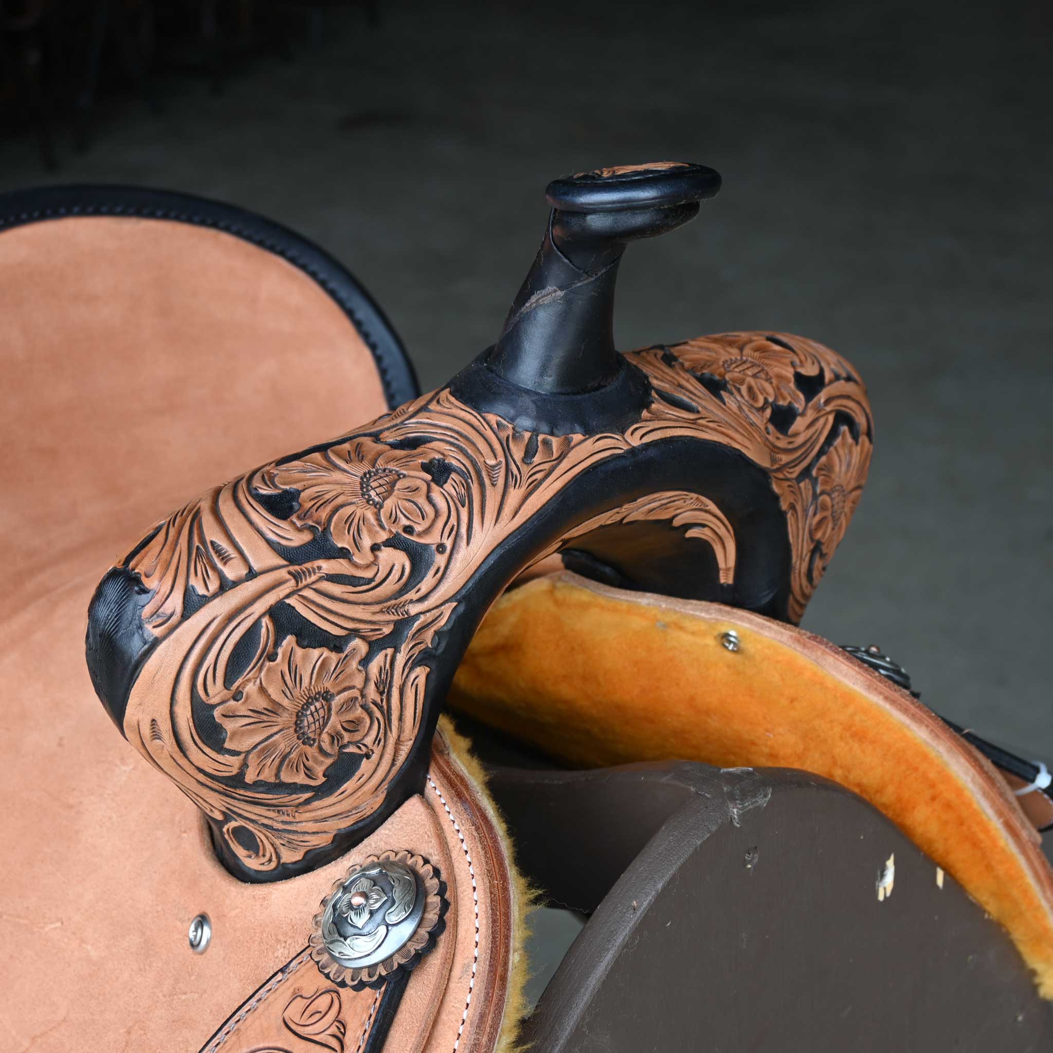 13" JEFF SMITH BARREL SADDLE - Image 2