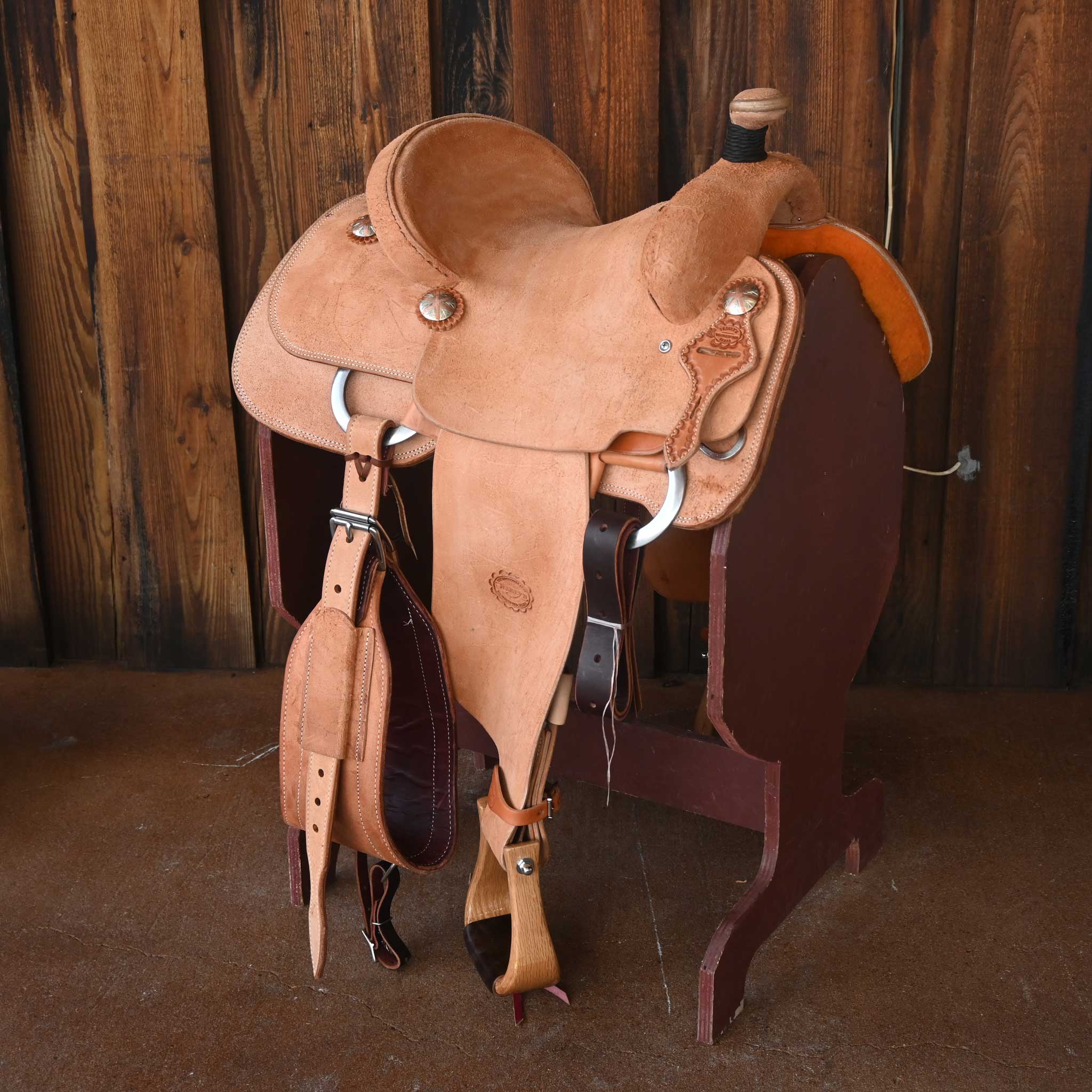 13" TESKEY'S CALF ROPING SADDLE