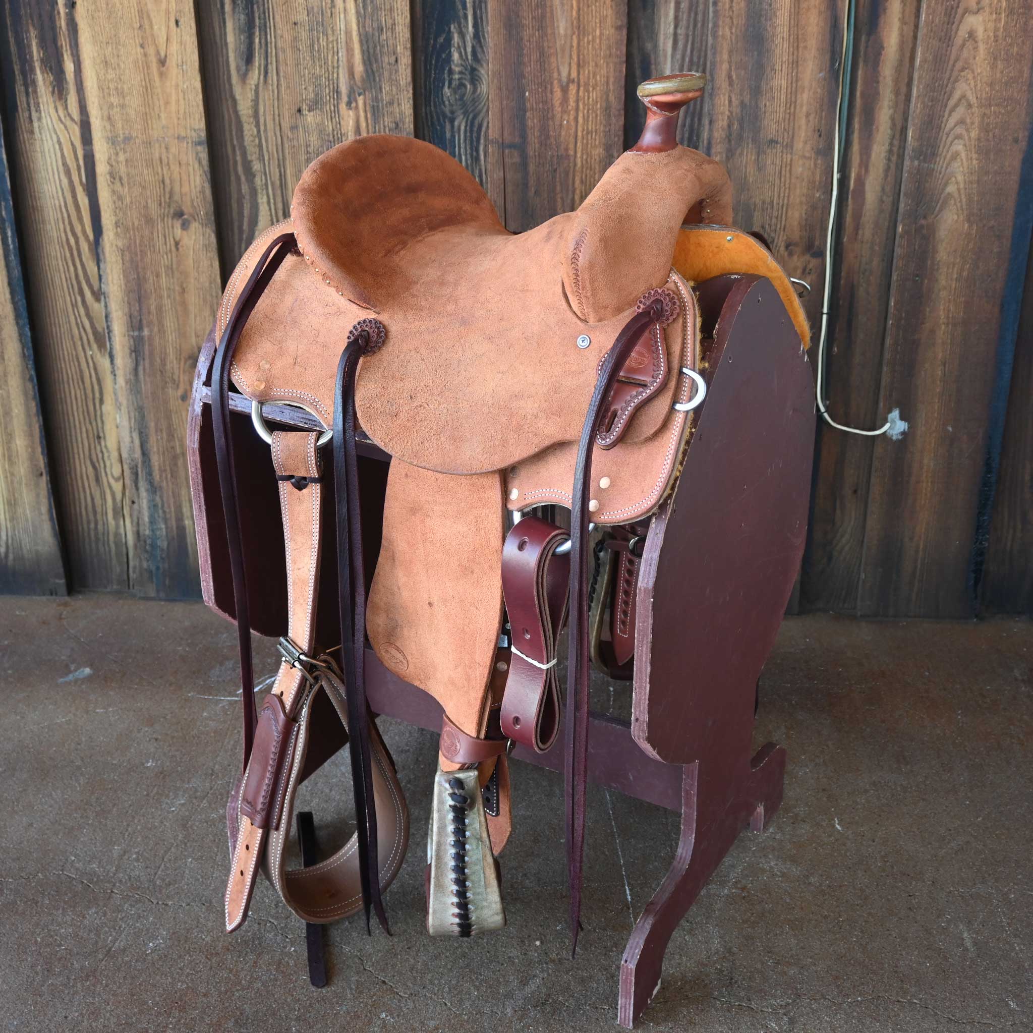 13" TESKEY'S YOUTH STRIP DOWN RANCH SADDLE