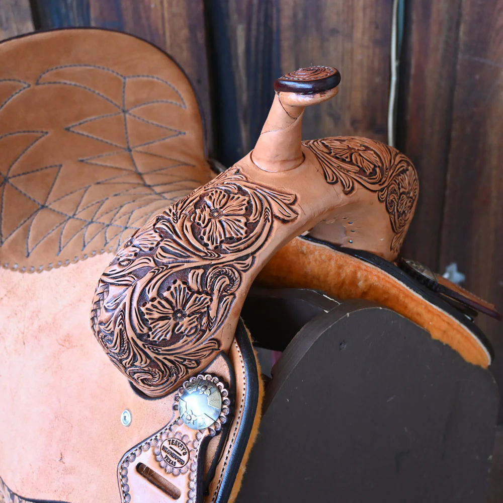 14.5" TESKEY'S BARREL SADDLE - Image 2
