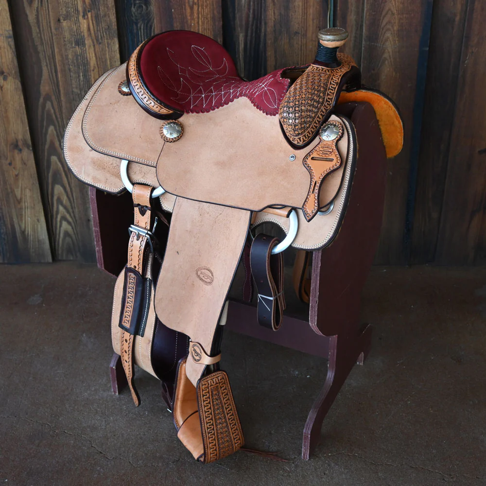 14.5" TESKEY'S CALF ROPING SADDLE