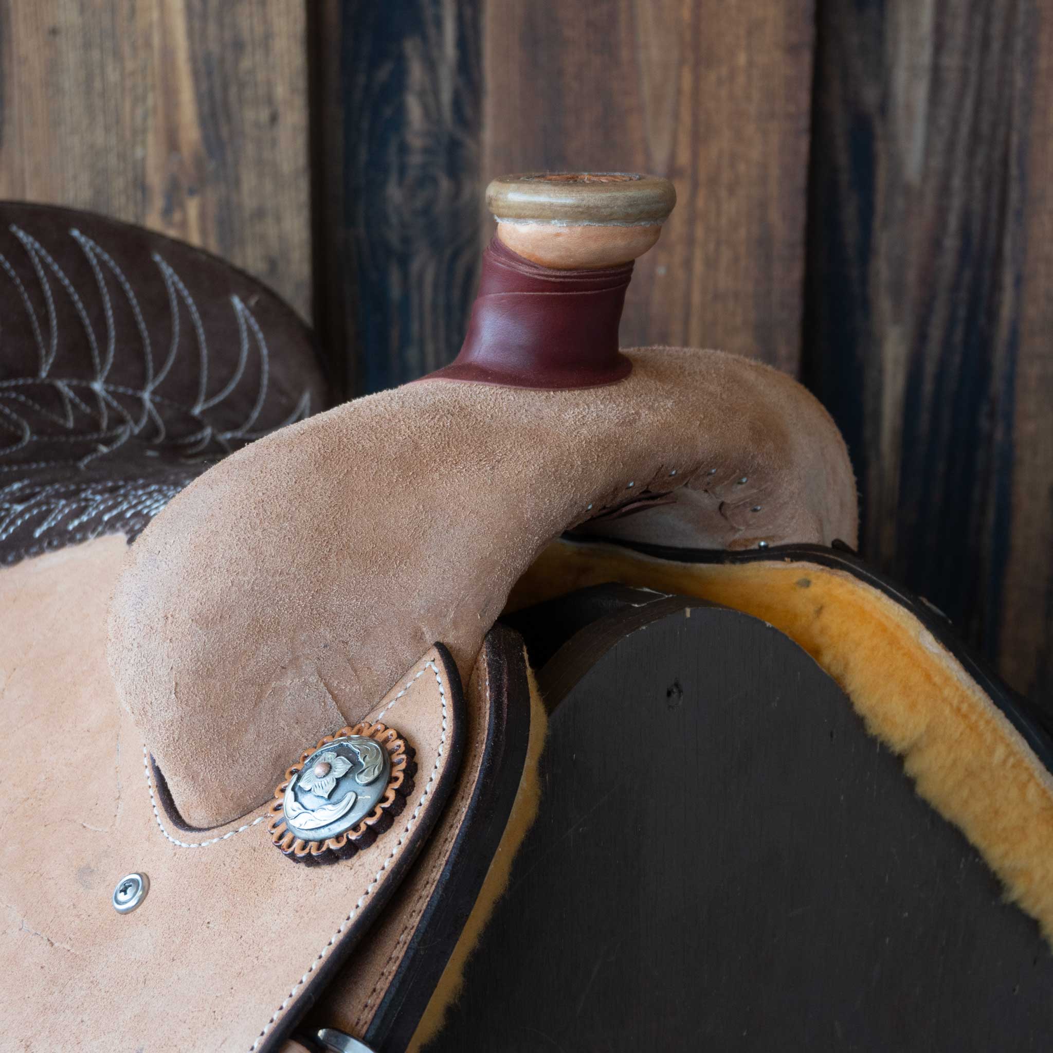 14.5" TESKEY'S CALF ROPING SADDLE - Image 2