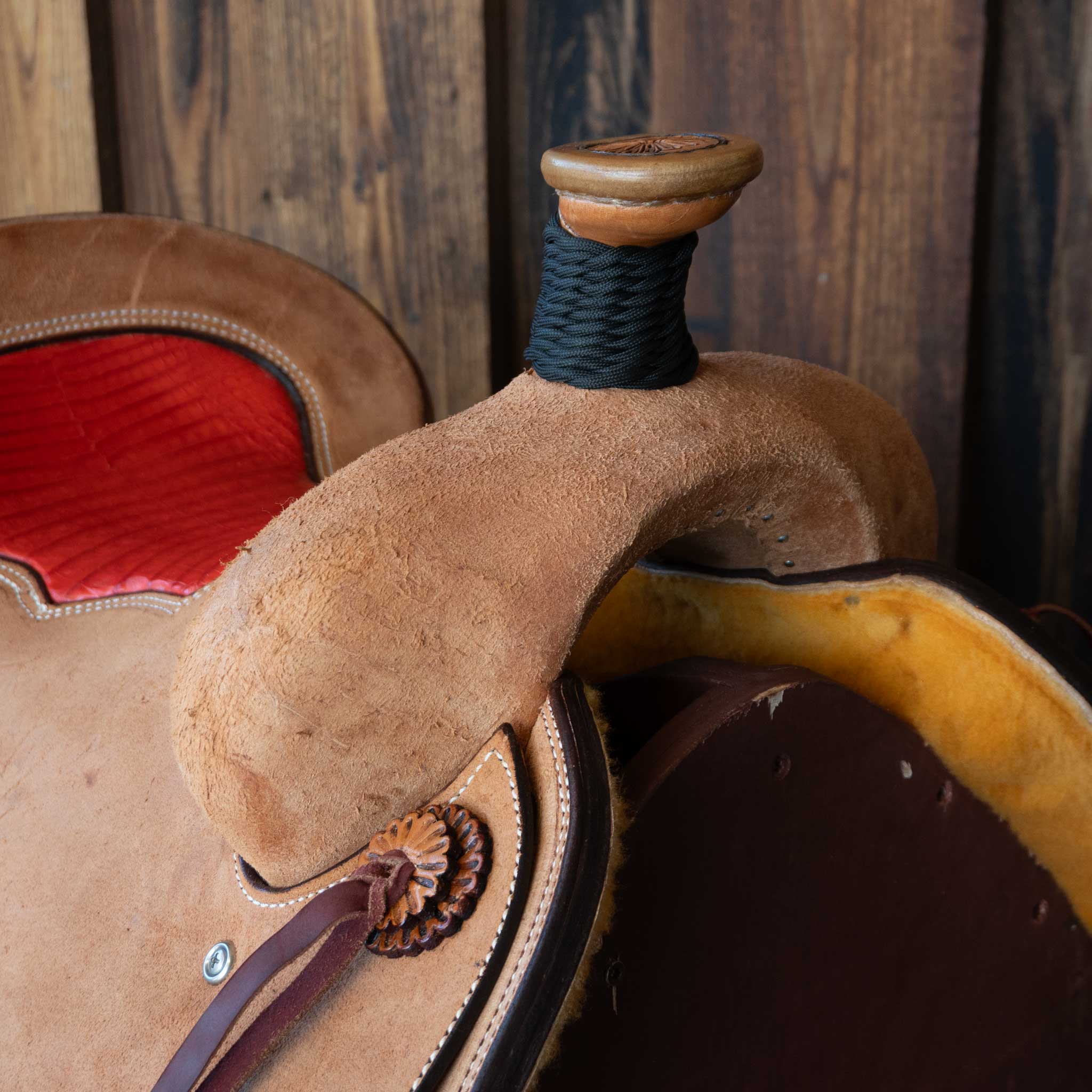 14.5" TESKEY'S TEAM ROPING SADDLE - Image 2