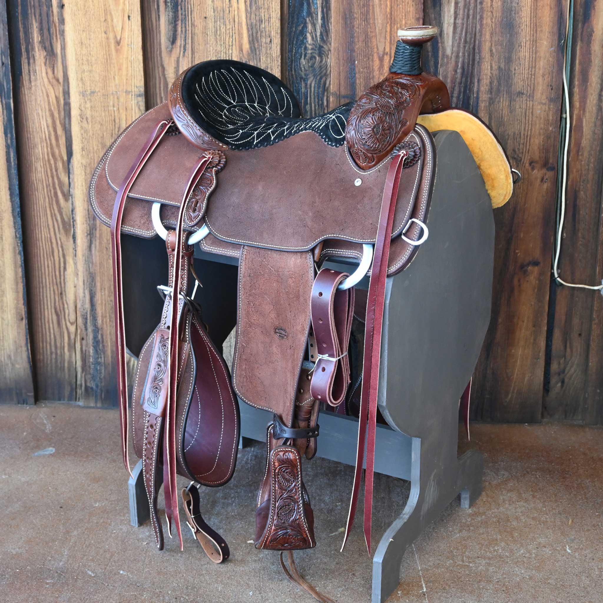 14.5" TESKEY'S TEAM ROPING SADDLE