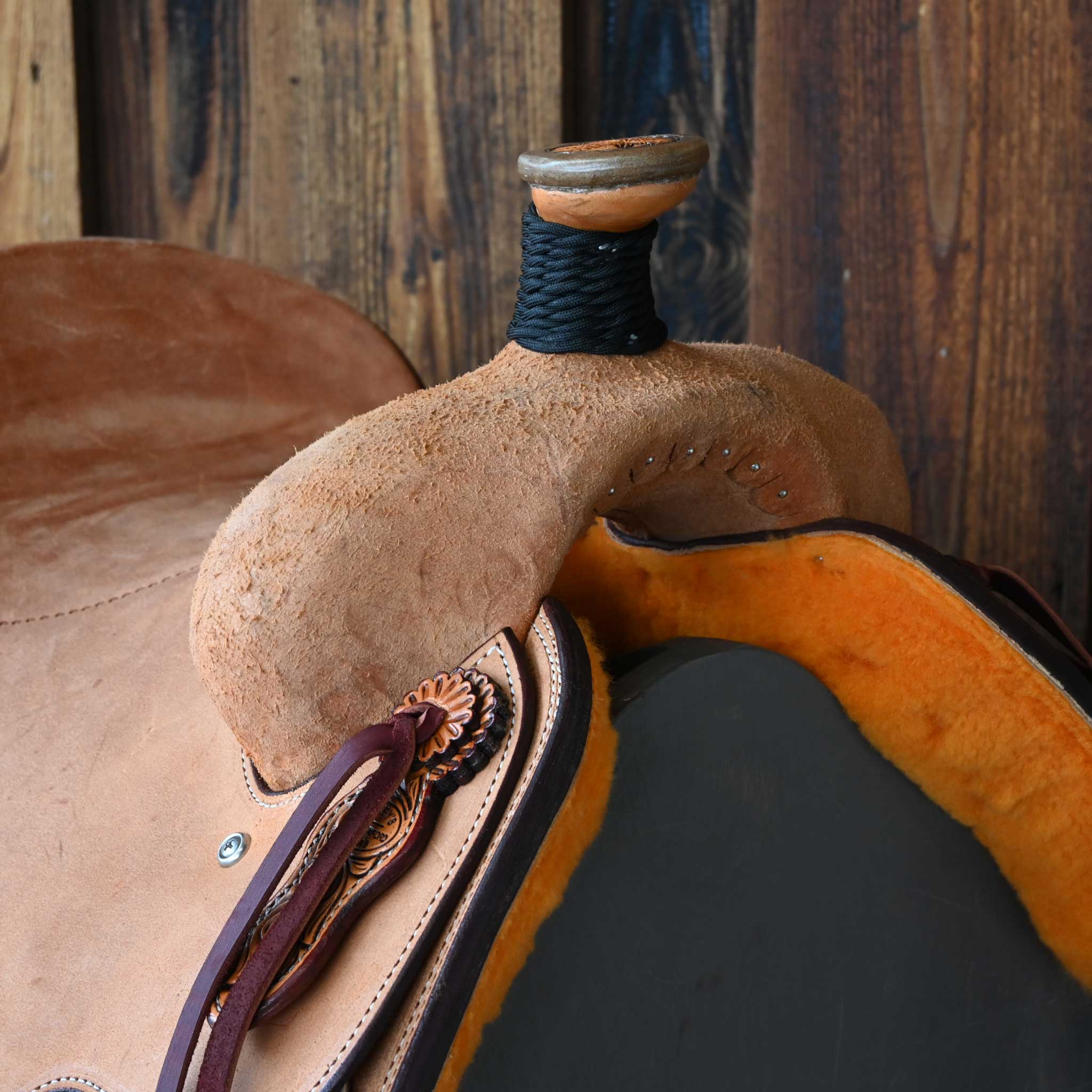 14.5" TESKEY'S TEAM ROPING SADDLE - Image 2