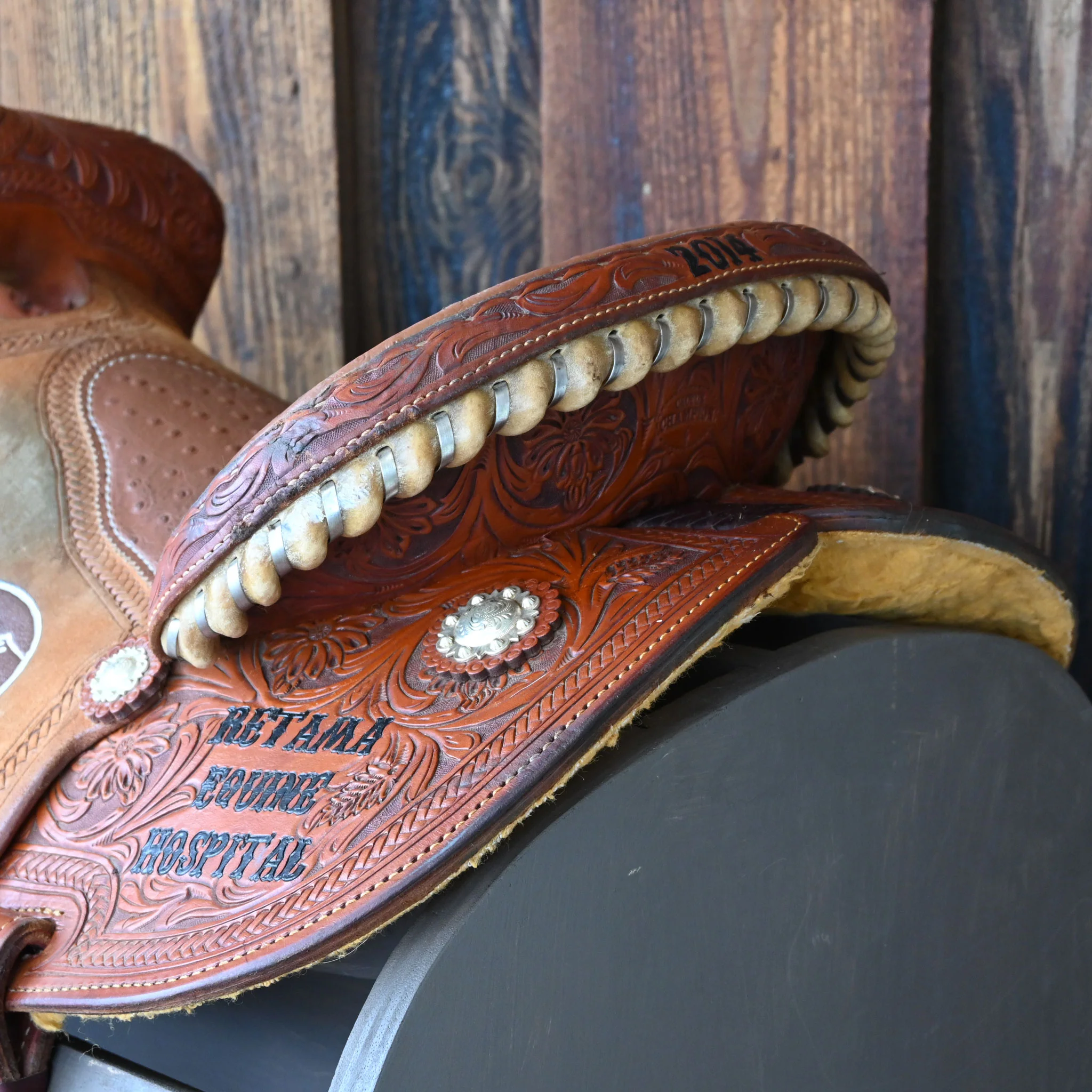14.5" USED CACTUS BARREL SADDLE - Image 3