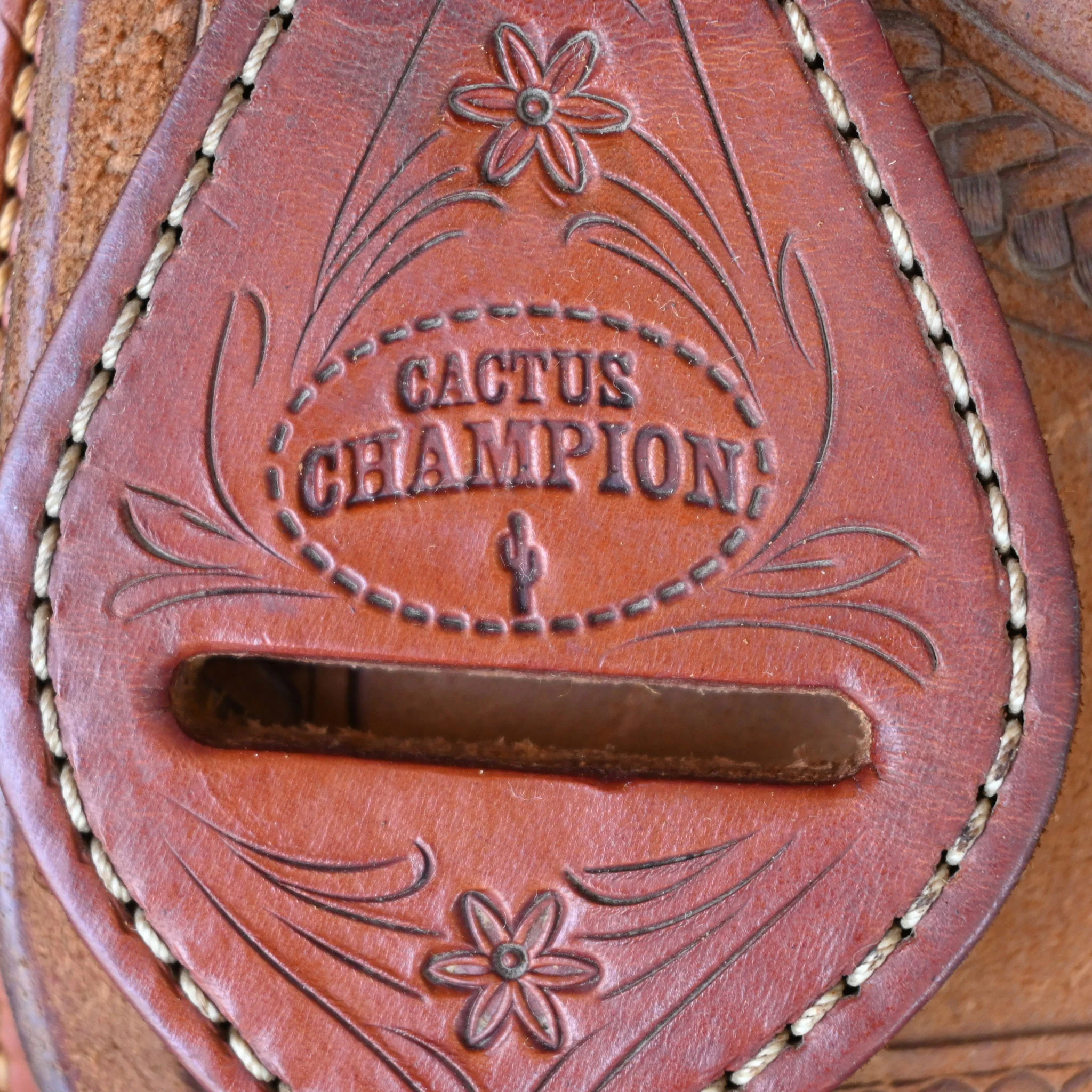 14.5" USED CACTUS BARREL SADDLE - Image 5