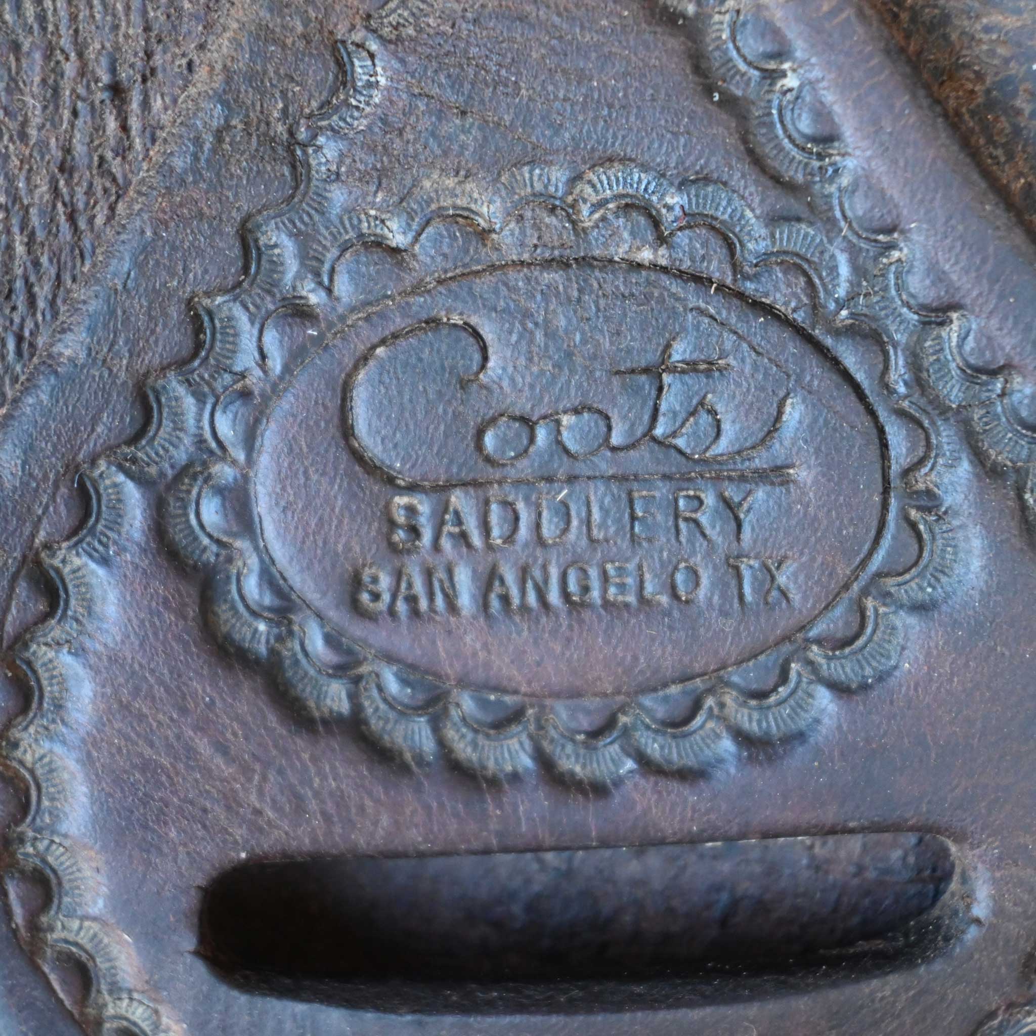 14.5" USED COATS RANCH CUTTER SADDLE - Image 4