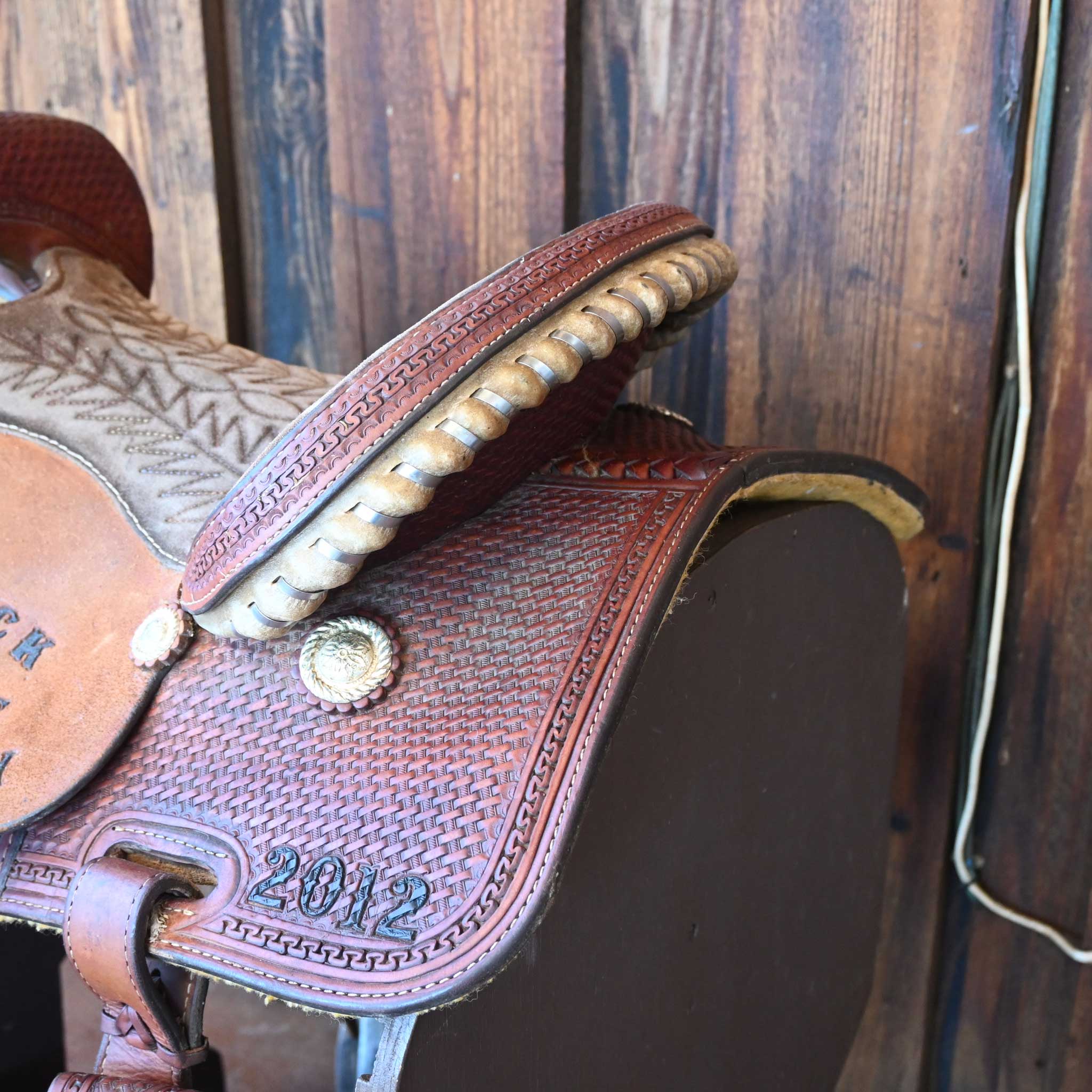 14.5" USED CORRIENTE BARREL SADDLE - Image 3