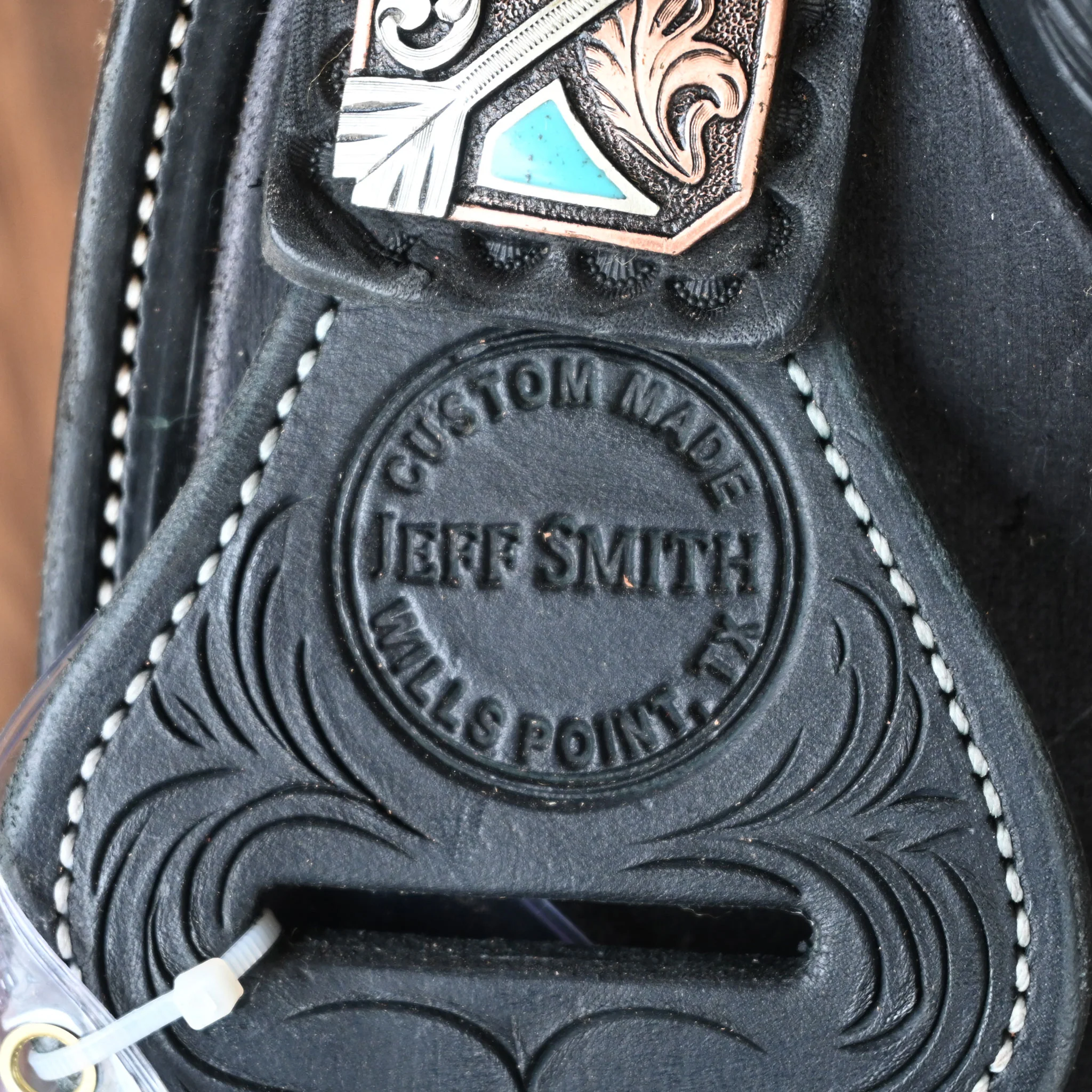 14.5" USED JEFF SMITH BARREL SADDLE - Image 4