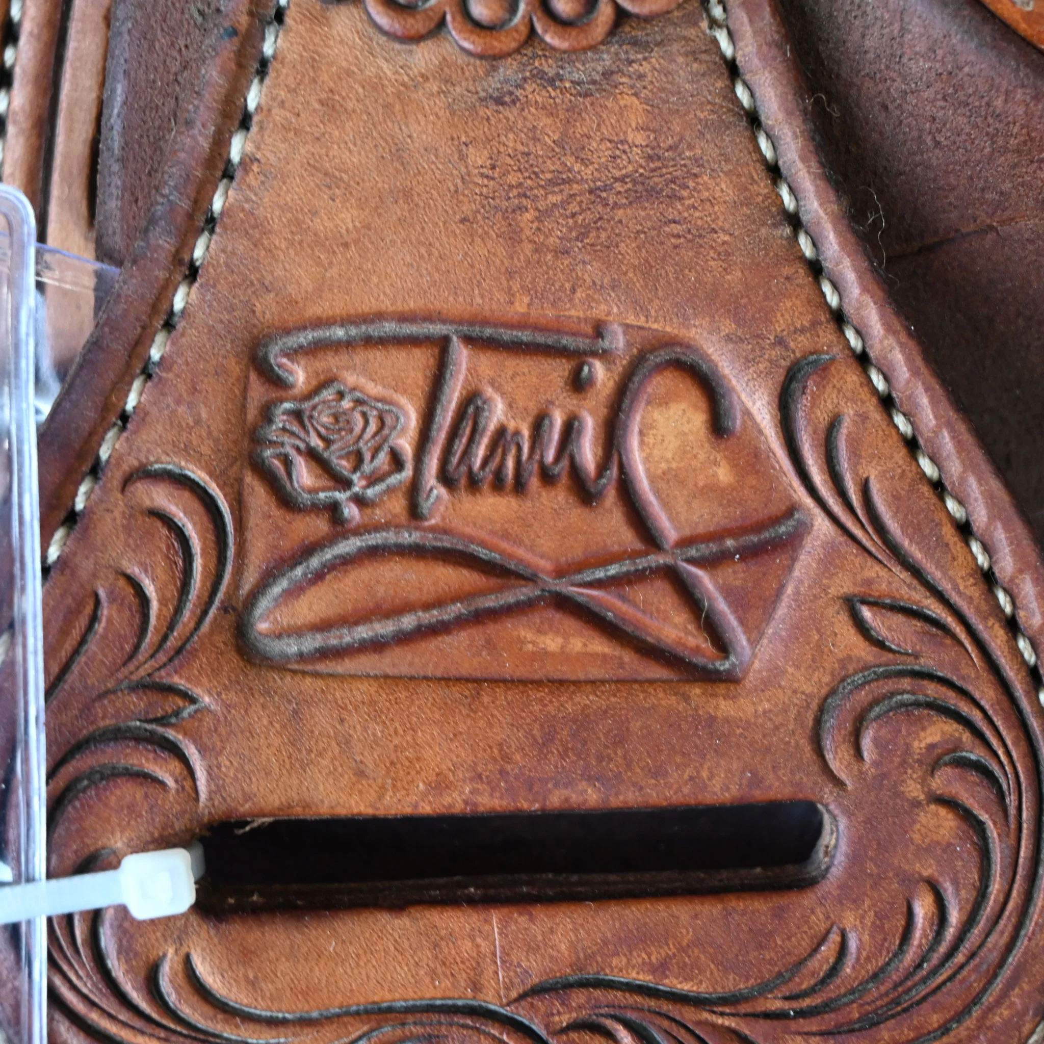 14.5" USED JEFF SMITH TAMI SEMAS BARREL SADDLE - Image 4