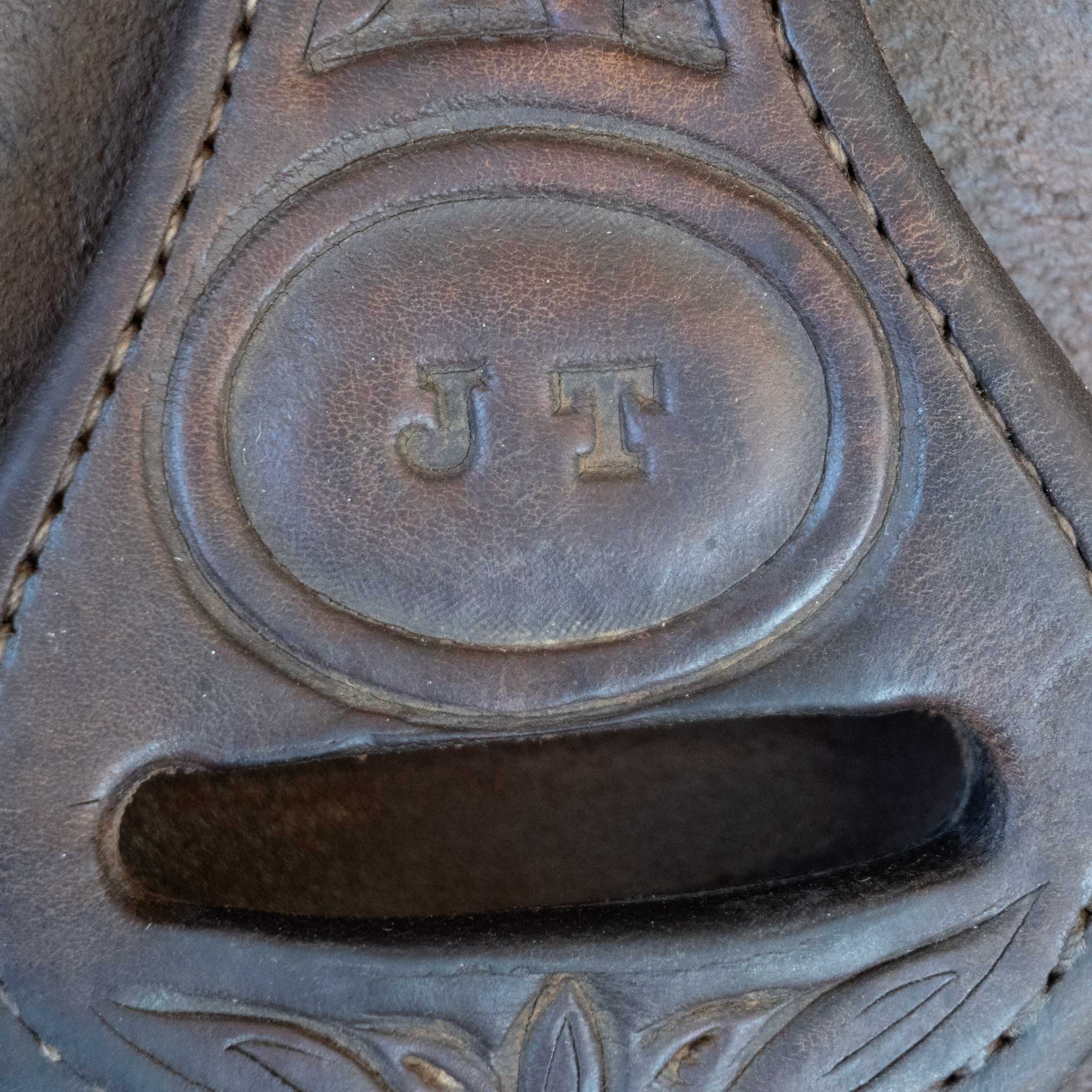 14.5" USED JT TEAM ROPING SADDLE - Image 4