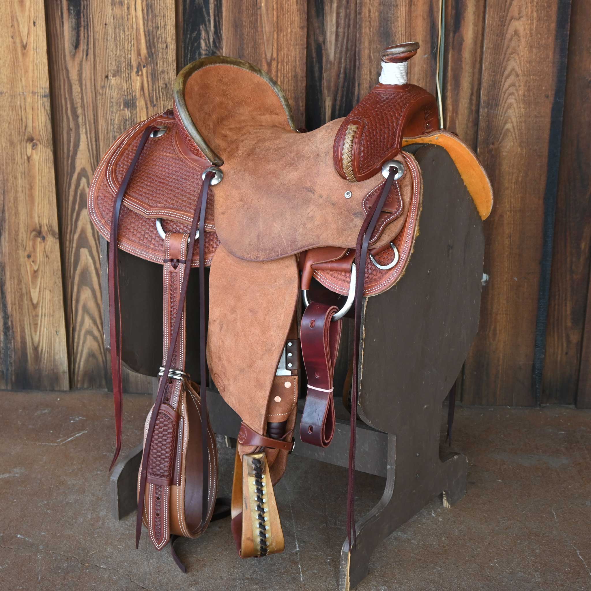 14.5" TESKEY'S RANCH ASSOCIATION SADDLE