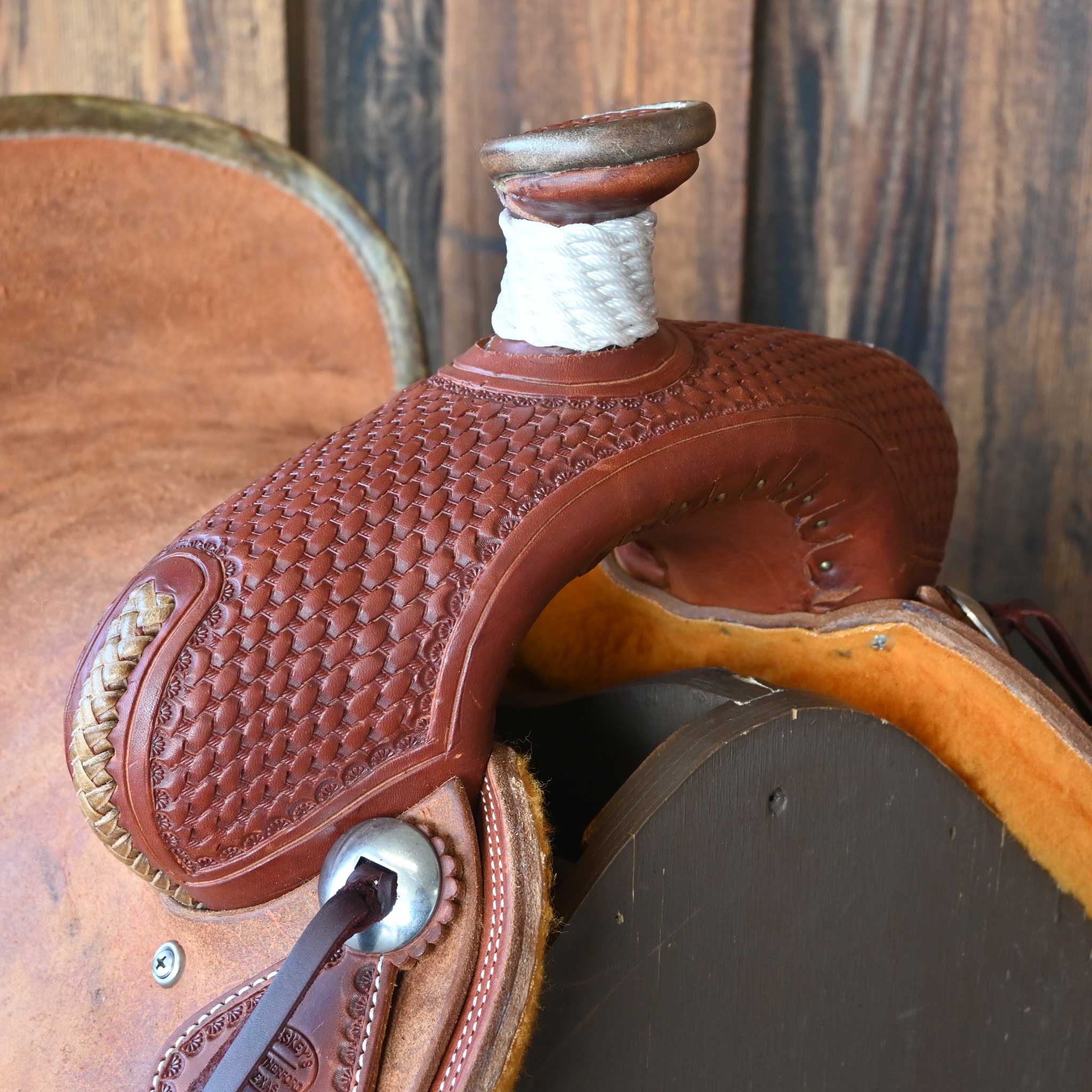 14.5" TESKEY'S RANCH ASSOCIATION SADDLE - Image 2